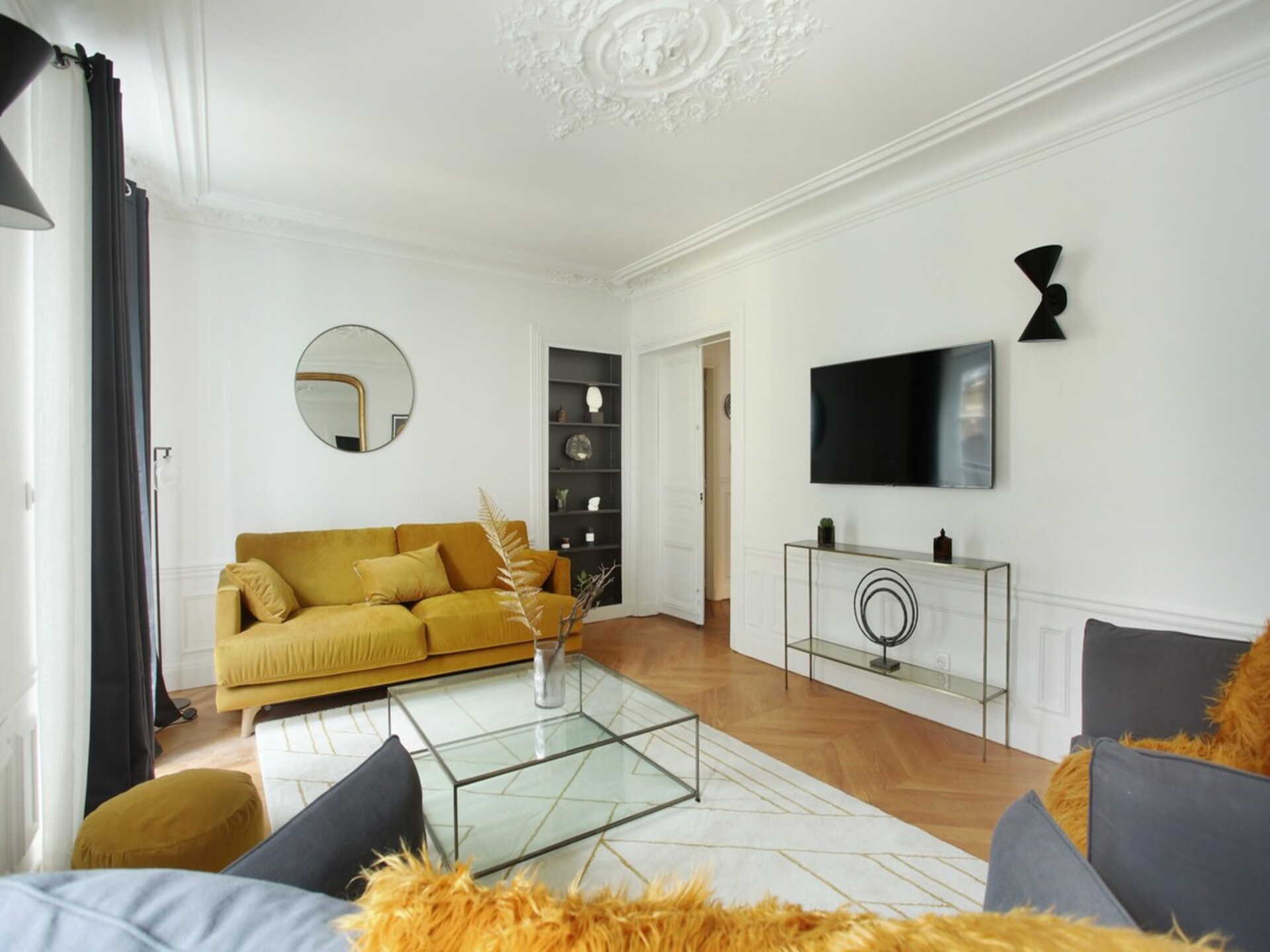 Haussmann-appartement op 7 minuten van Hôtel de Ville en het Louvre - foto 5