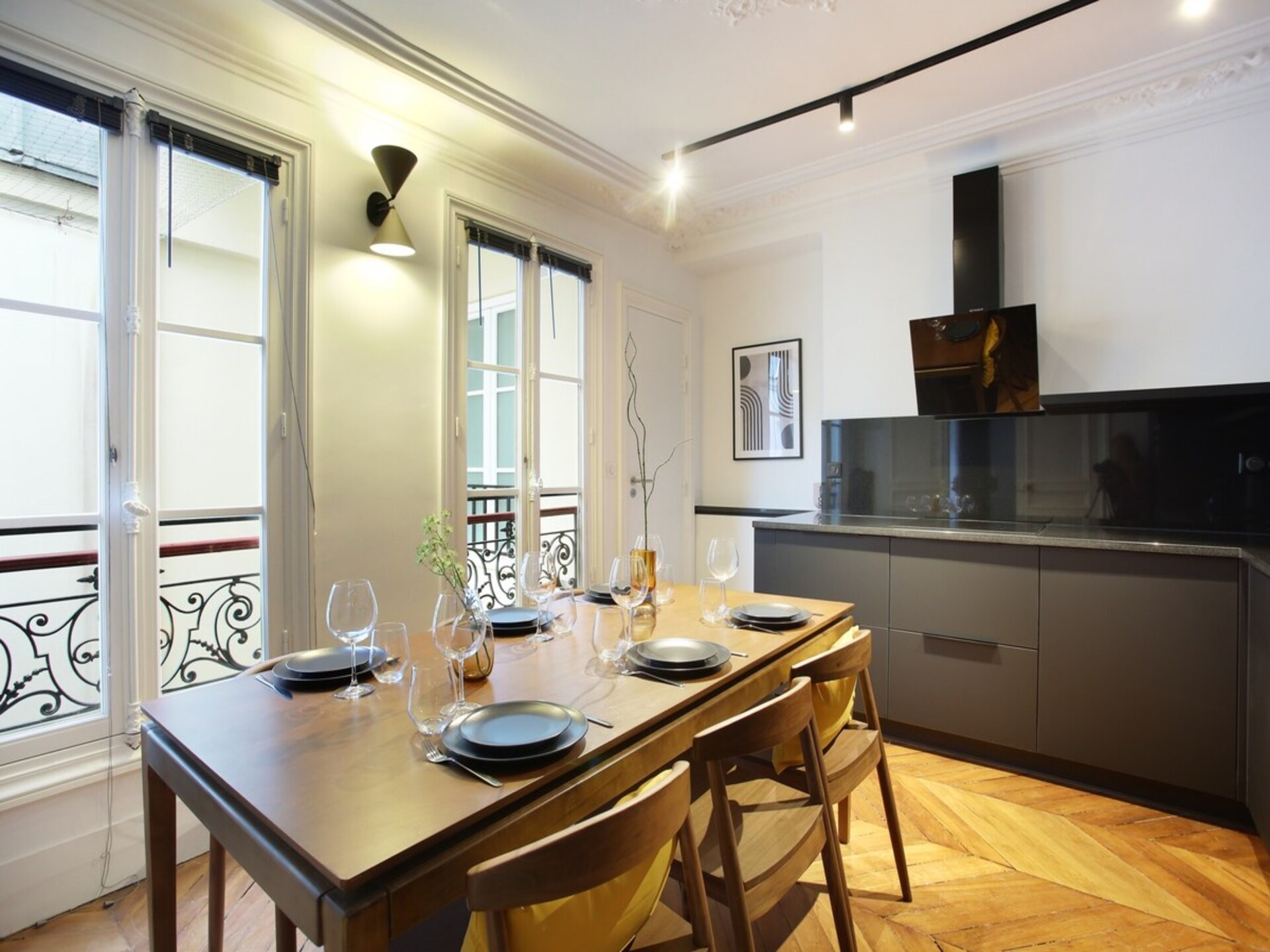 Haussmann-appartement op 7 minuten van Hôtel de Ville en het Louvre - foto 11