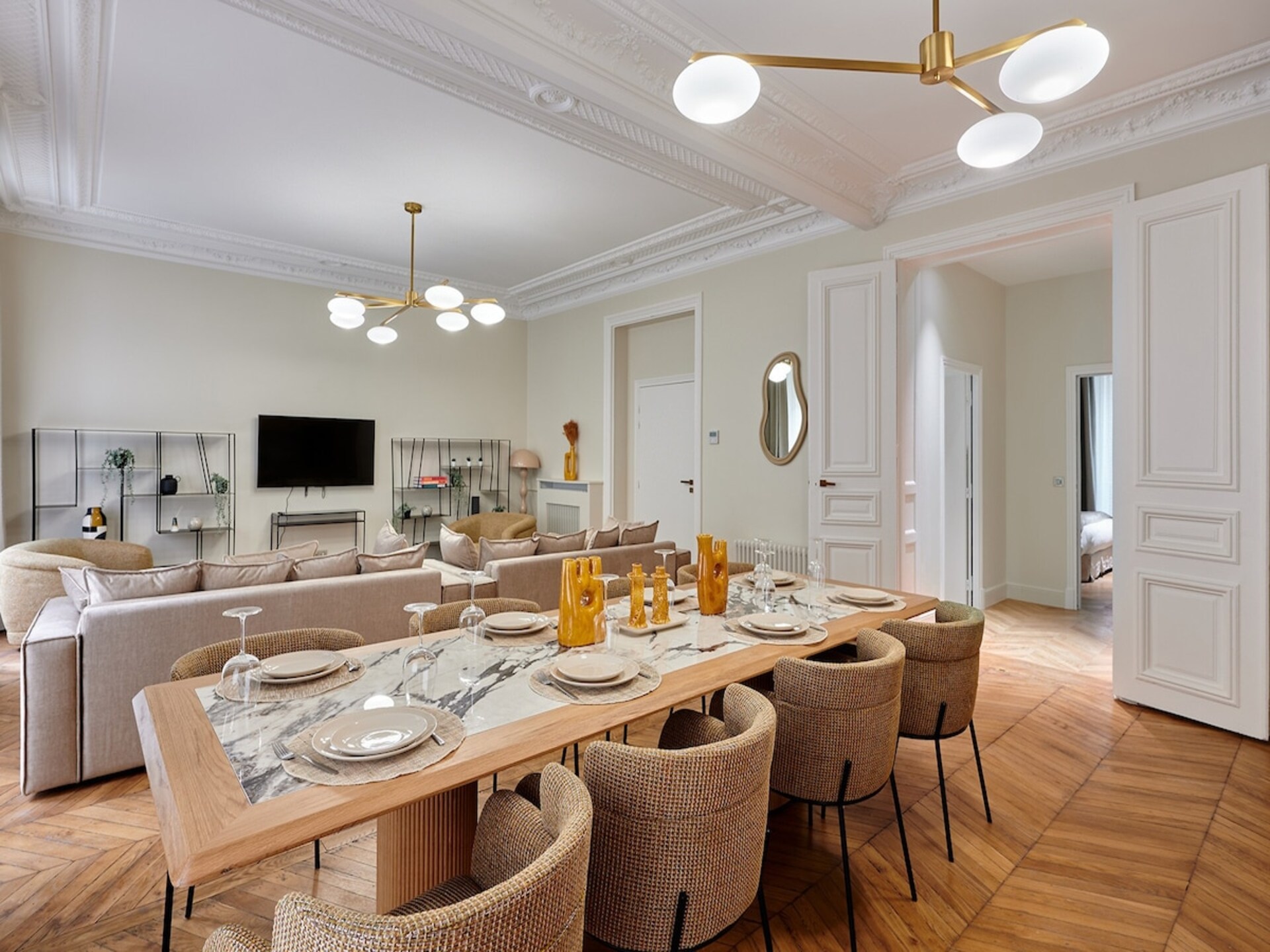 Luxe 3-slaapkamer appartement met airco in hartje Parijs, vlakbij Place de Clichy - foto 7
