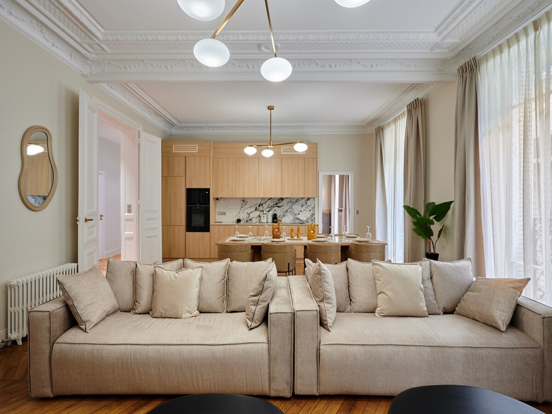 Luxe 3-slaapkamer appartement met airco in hartje Parijs, vlakbij Place de Clichy - foto 13