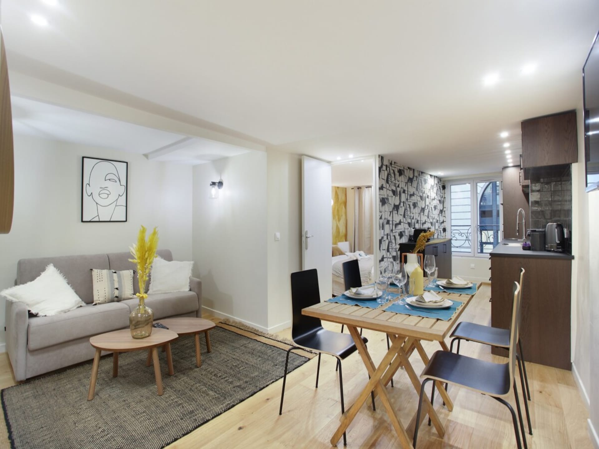 Parijs appartement 55m², 2e arrondissement, vlakbij Grands Boulevards - foto 1