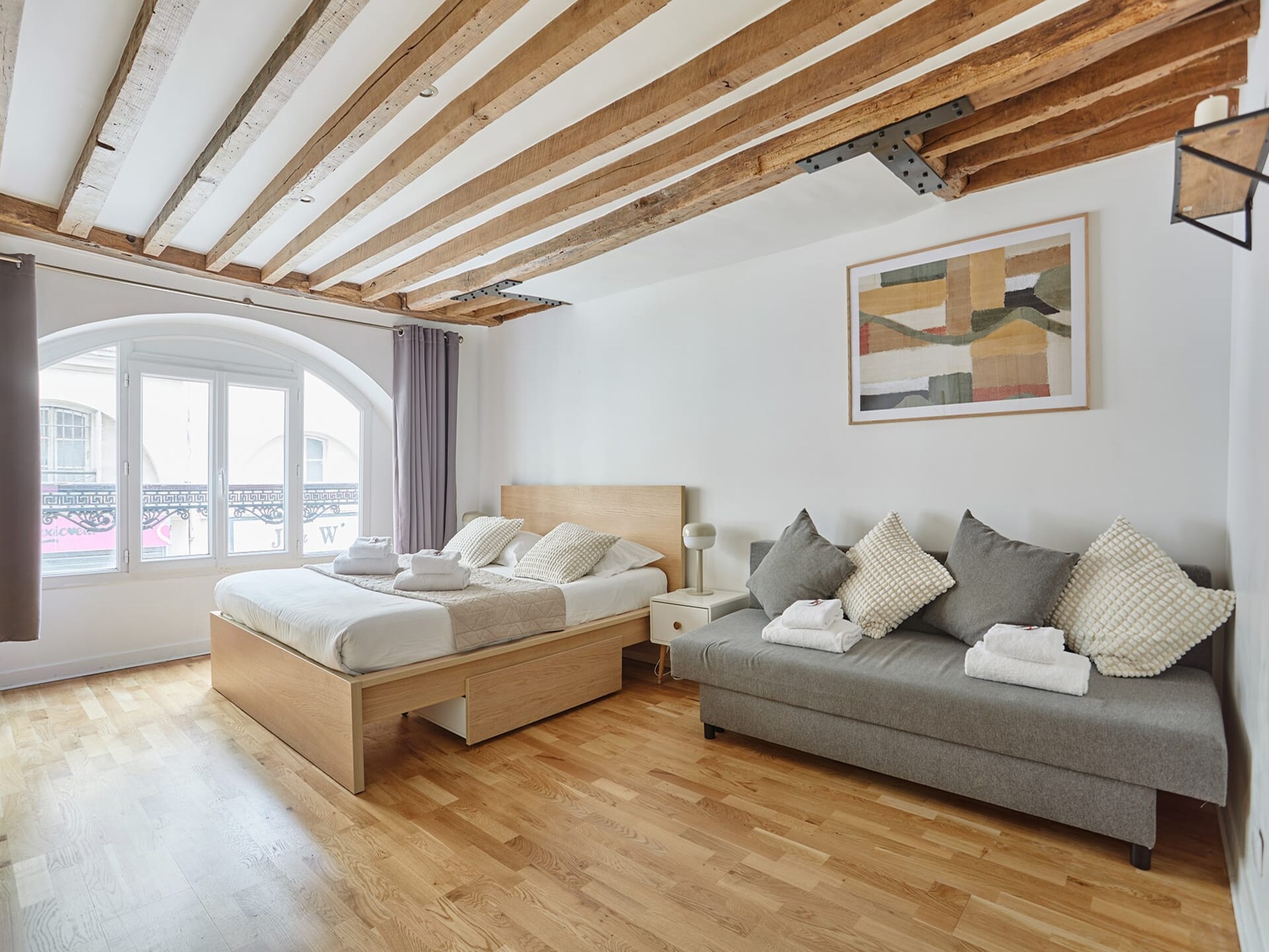 Licht appartement in hartje Parijs, vlakbij Montorgueil - foto 3