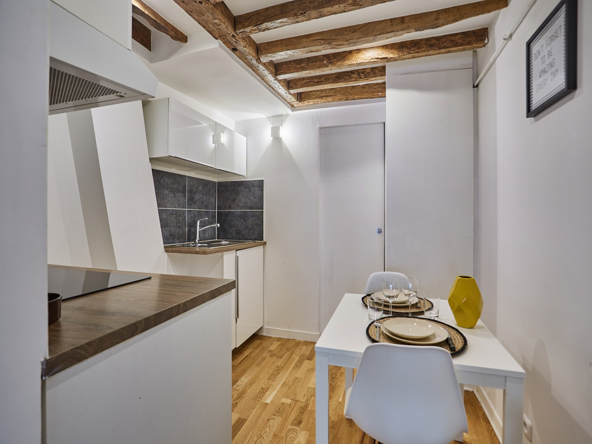 Licht appartement in hartje Parijs, vlakbij Montorgueil - foto 15