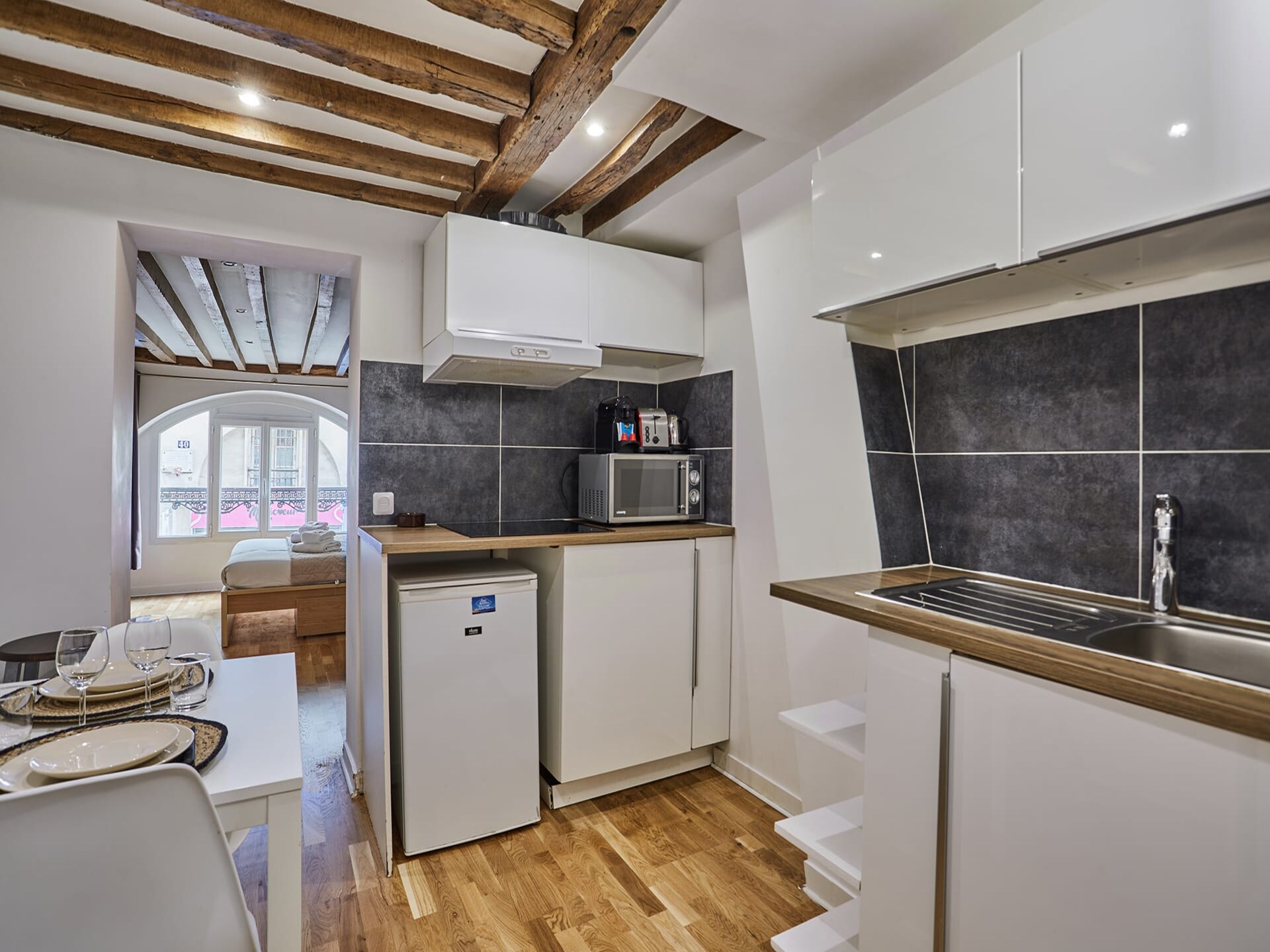 Licht appartement in hartje Parijs, vlakbij Montorgueil - foto 16