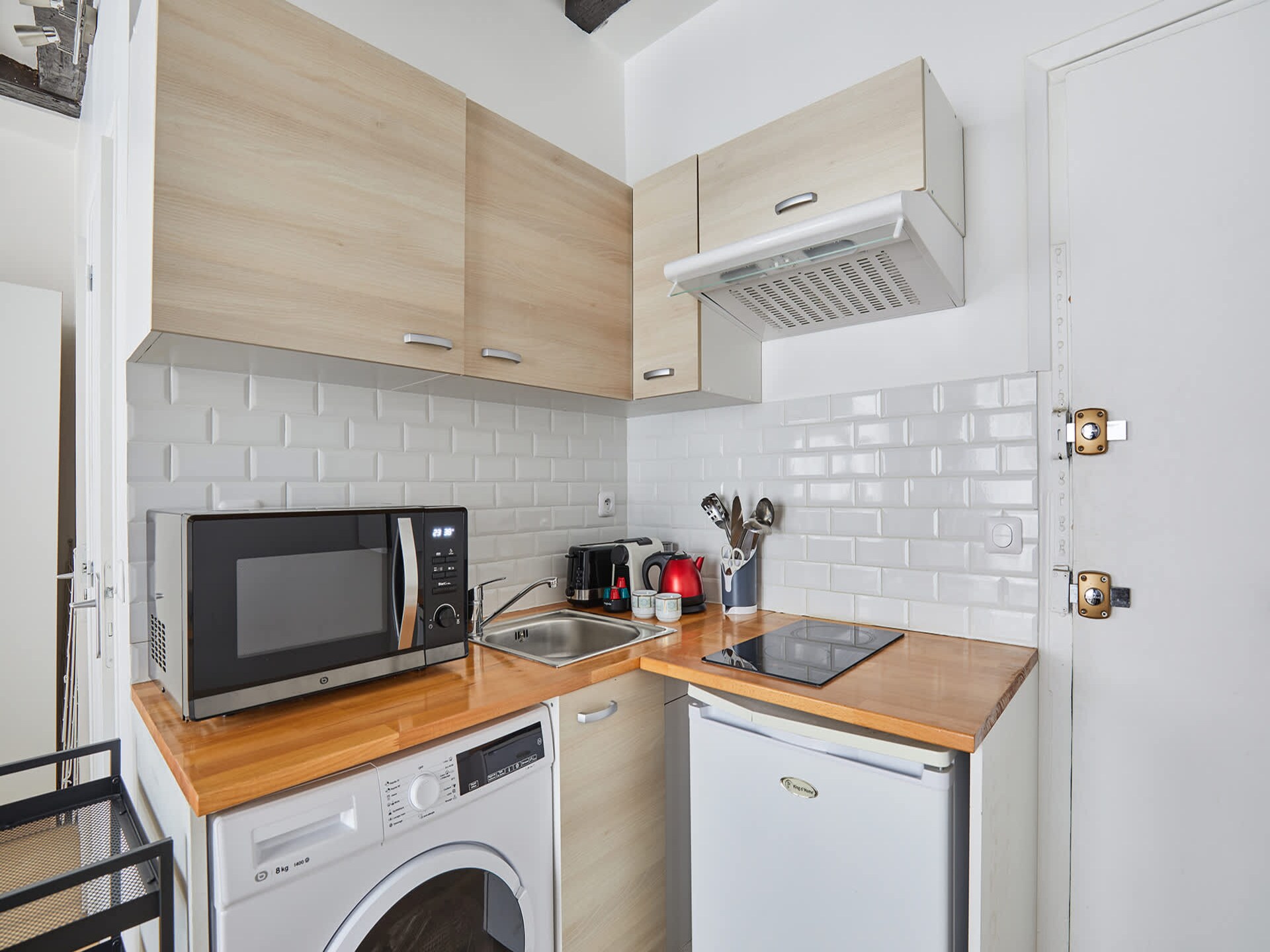 Licht studio-appartement in hartje Parijs, vlakbij Rue Montorgueil - foto 6