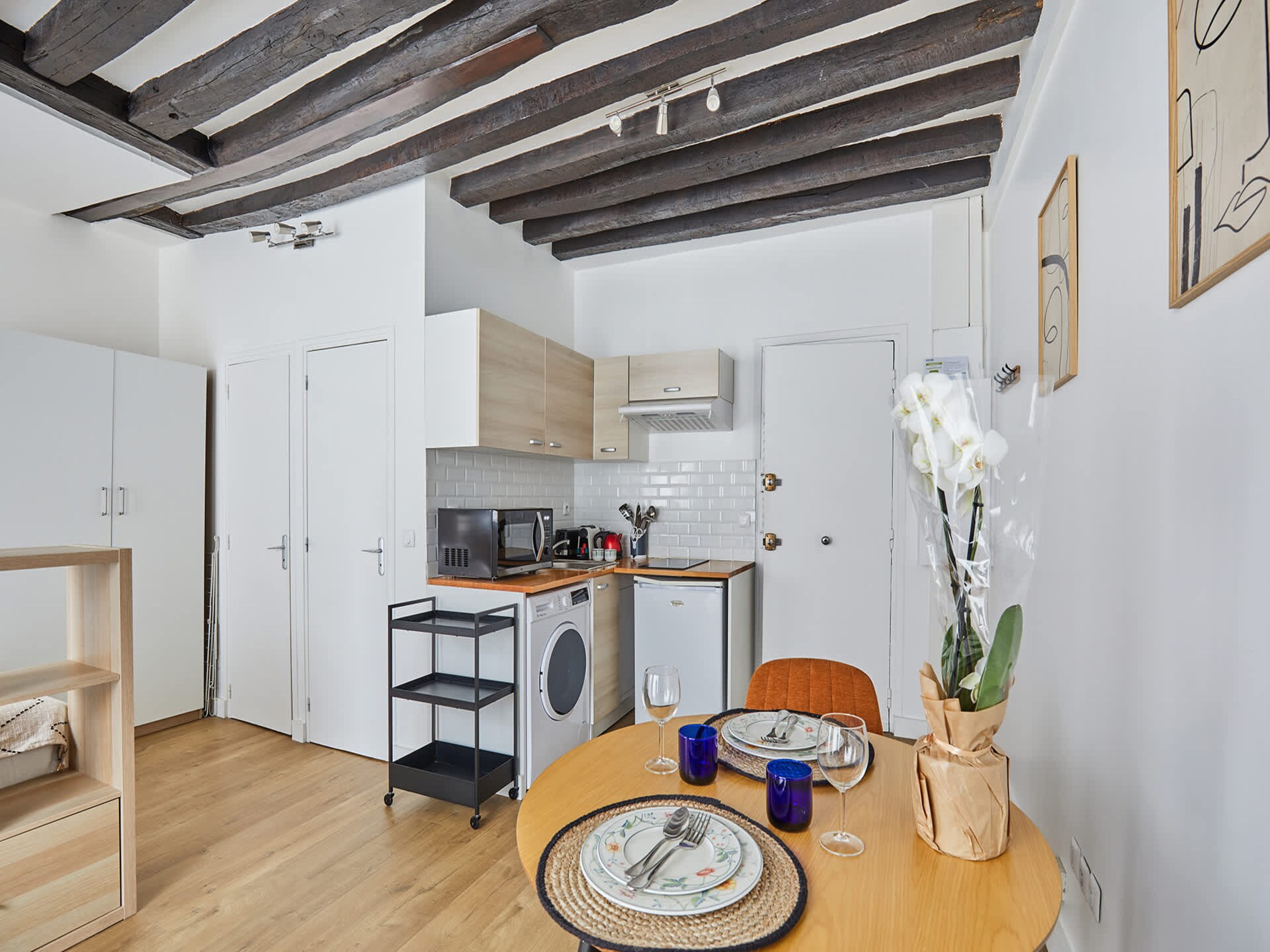 Licht studio-appartement in hartje Parijs, vlakbij Rue Montorgueil - foto 7