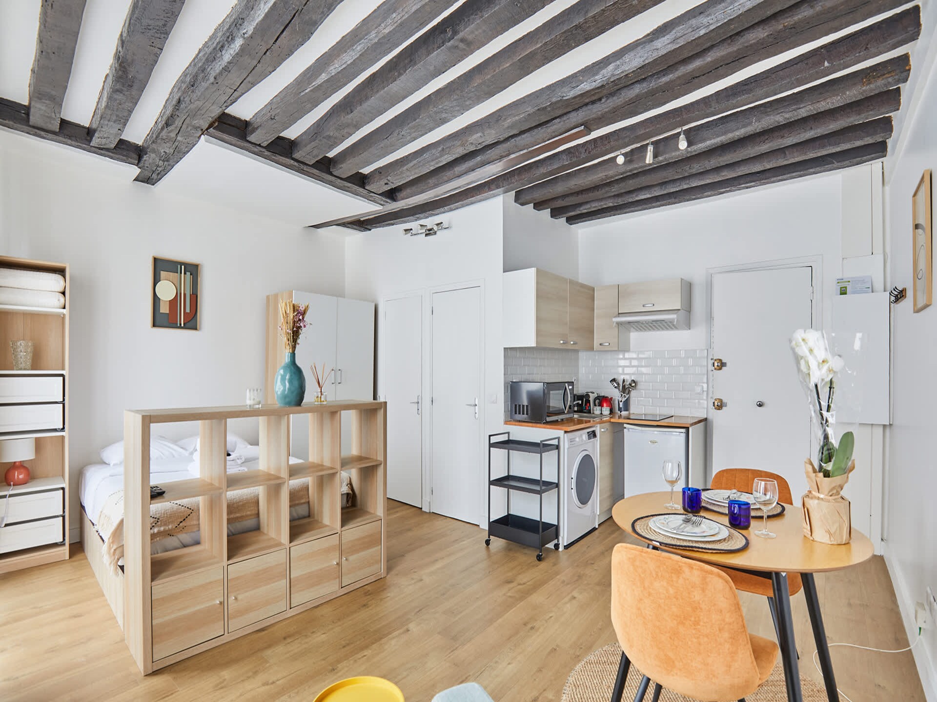 Licht studio-appartement in hartje Parijs, vlakbij Rue Montorgueil - foto 10