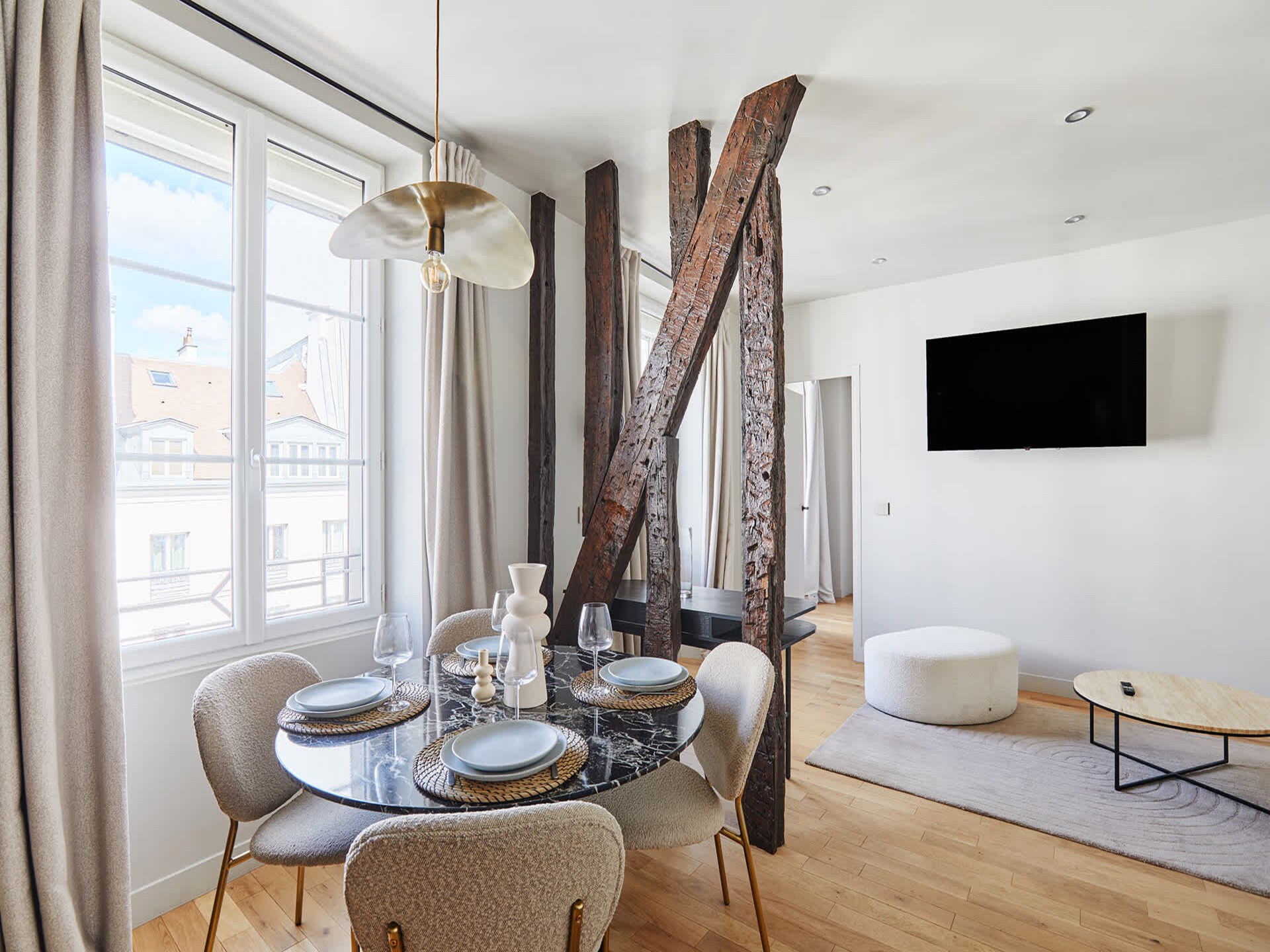 Gerenoveerd appartement in de Marais, vlakbij Place des Vosges - foto 5