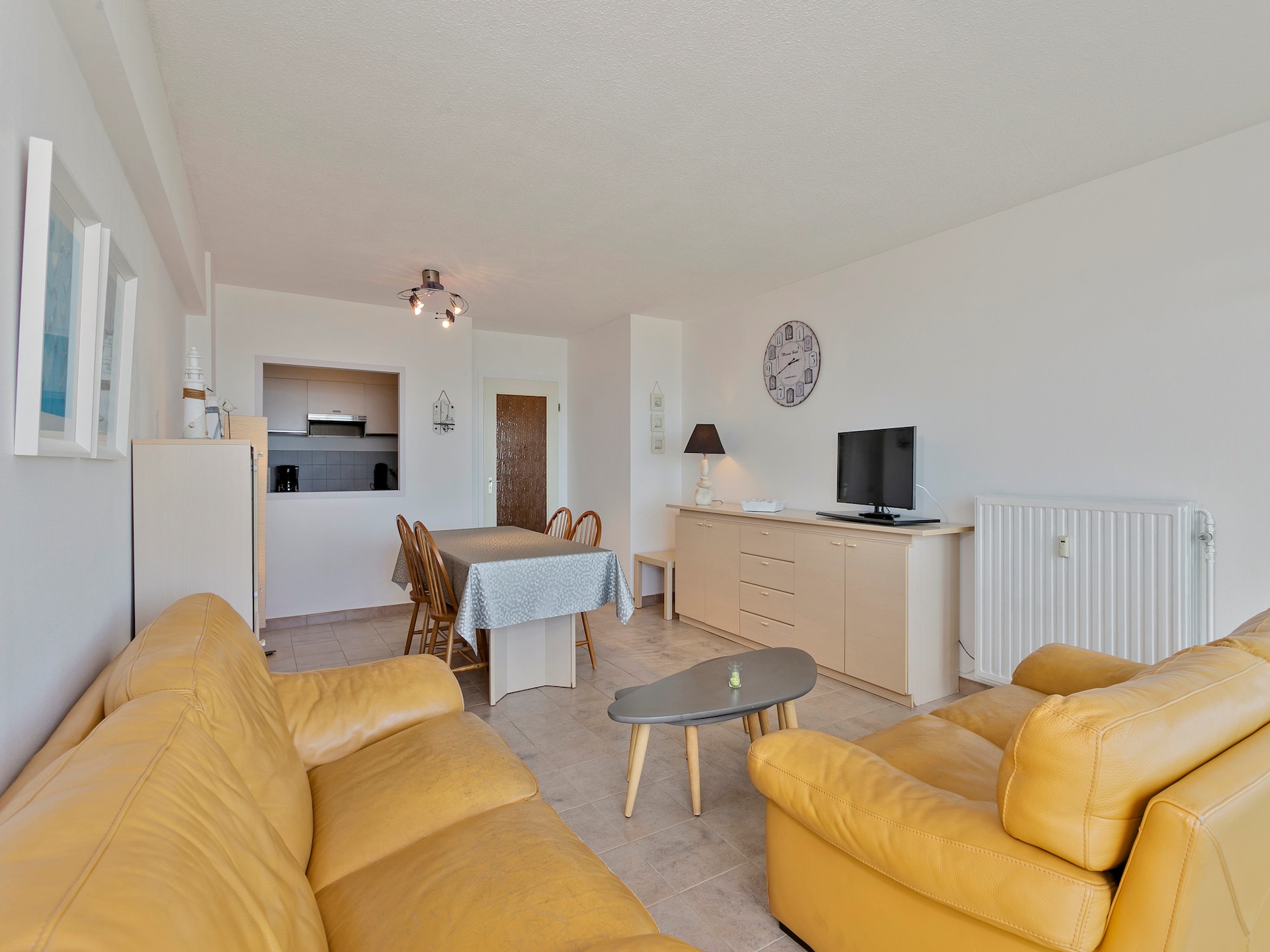 Stijlvol appartement Blankeduyn 4A in Blankenberge met zonsondergang - foto 1