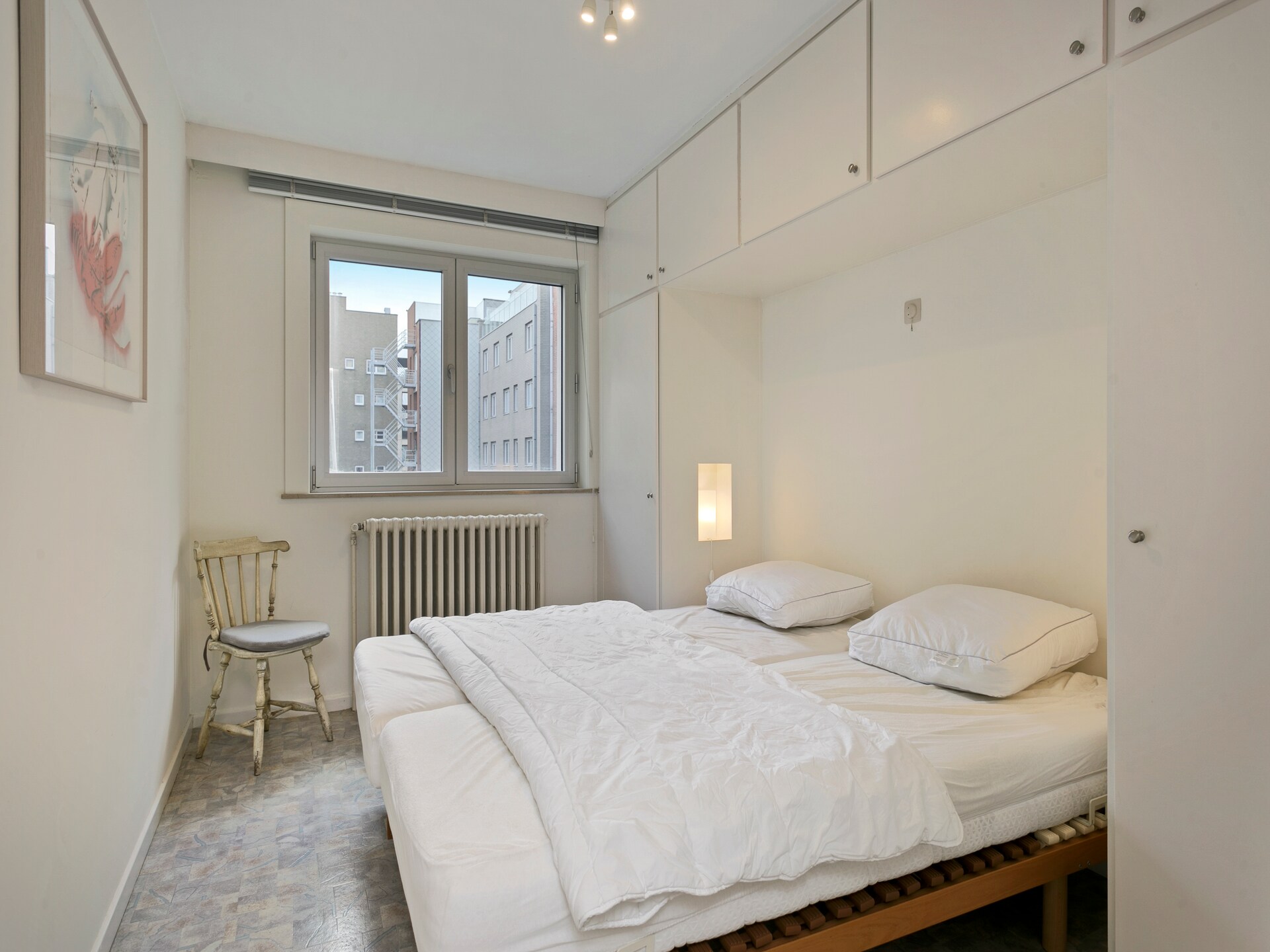 Licht appartement op 6e etage met balkon en uitzicht op de haven van Blankenberge - foto 10