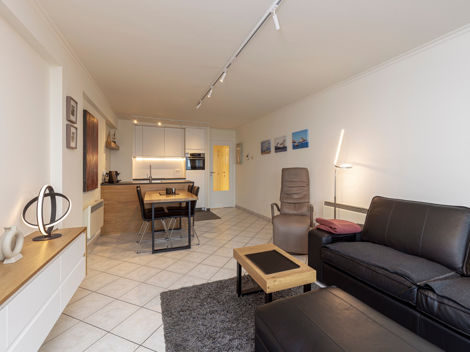 Licht appartement aan jachthaven Blankenberge met panoramisch uitzicht op het water - foto 11