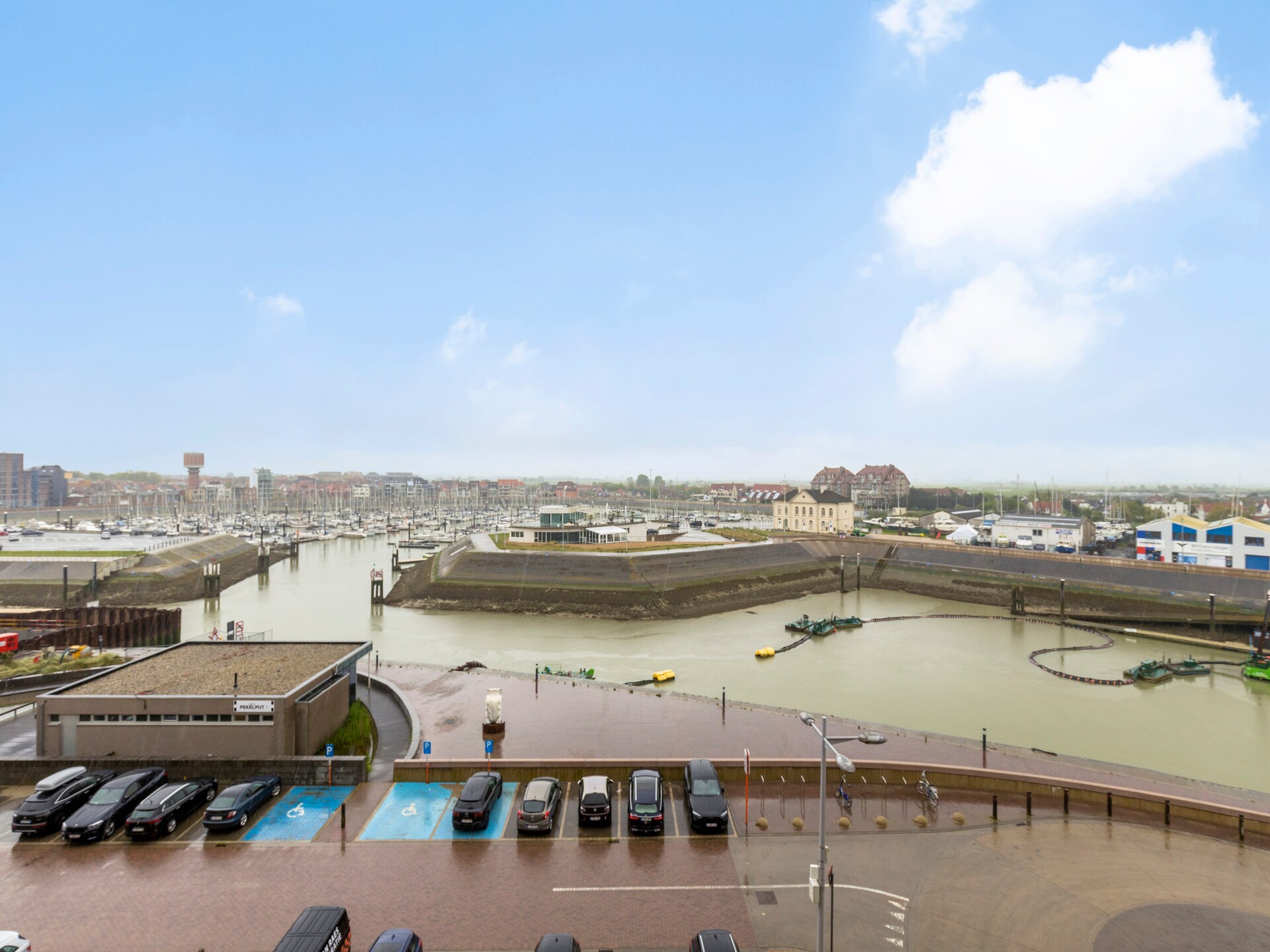 Licht appartement aan jachthaven Blankenberge met panoramisch uitzicht op het water - foto 32