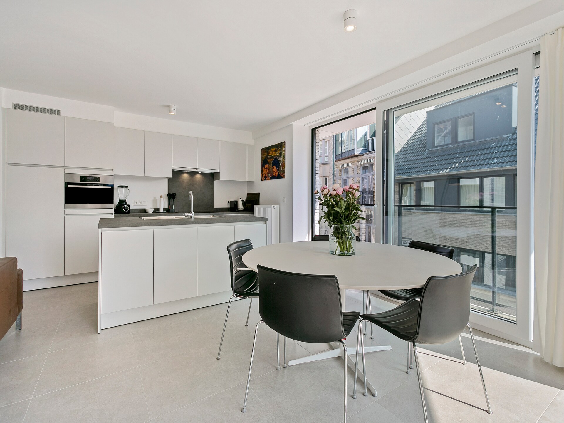 Licht appartement met terras, op loopafstand van het strand van Blankenberge - foto 9