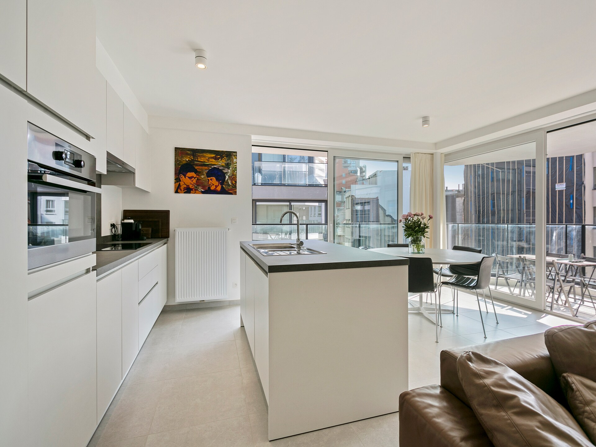 Licht appartement met terras, op loopafstand van het strand van Blankenberge - foto 10
