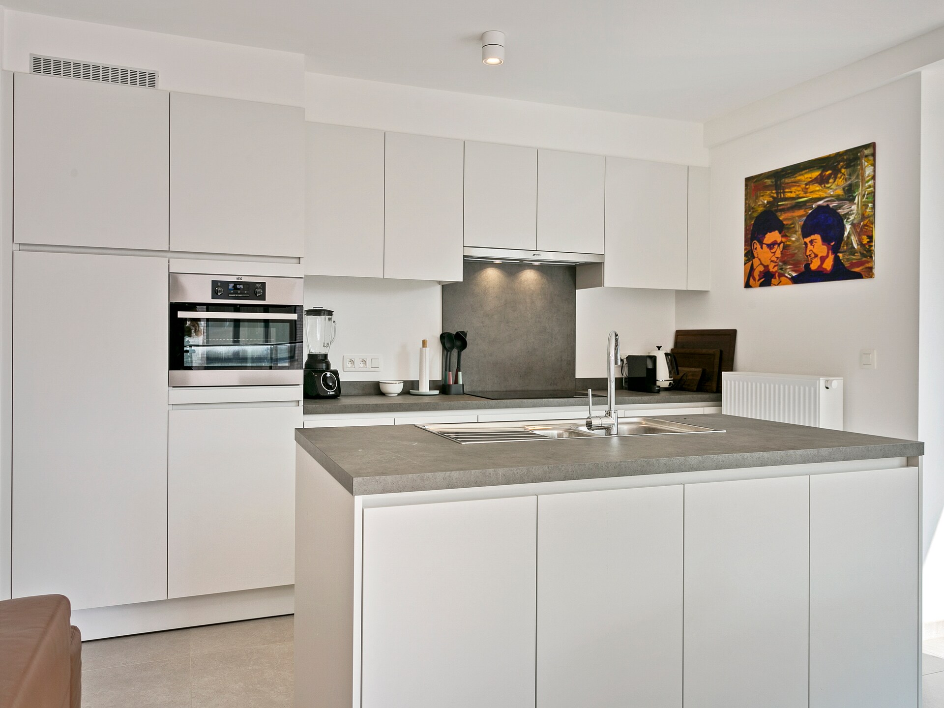 Licht appartement met terras, op loopafstand van het strand van Blankenberge - foto 3