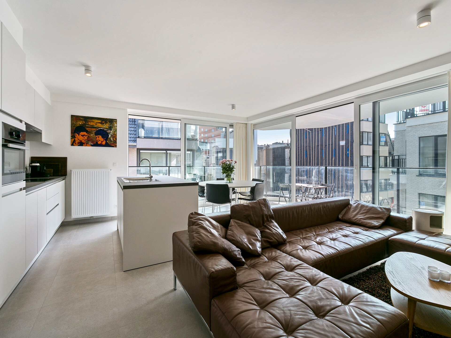 Licht appartement met terras, op loopafstand van het strand van Blankenberge - foto 7
