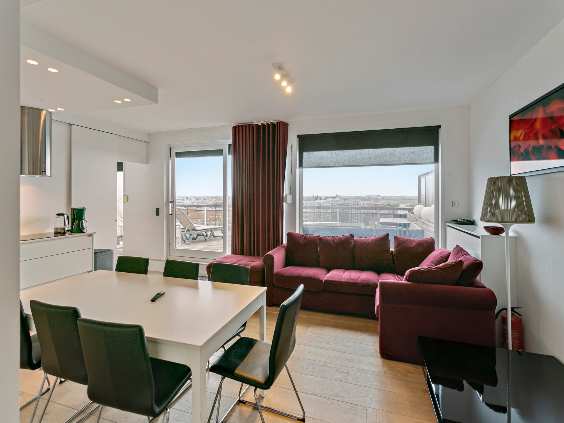 Penthouse Blankenberge met panoramisch uitzicht en 2 dakterrassen - foto 1