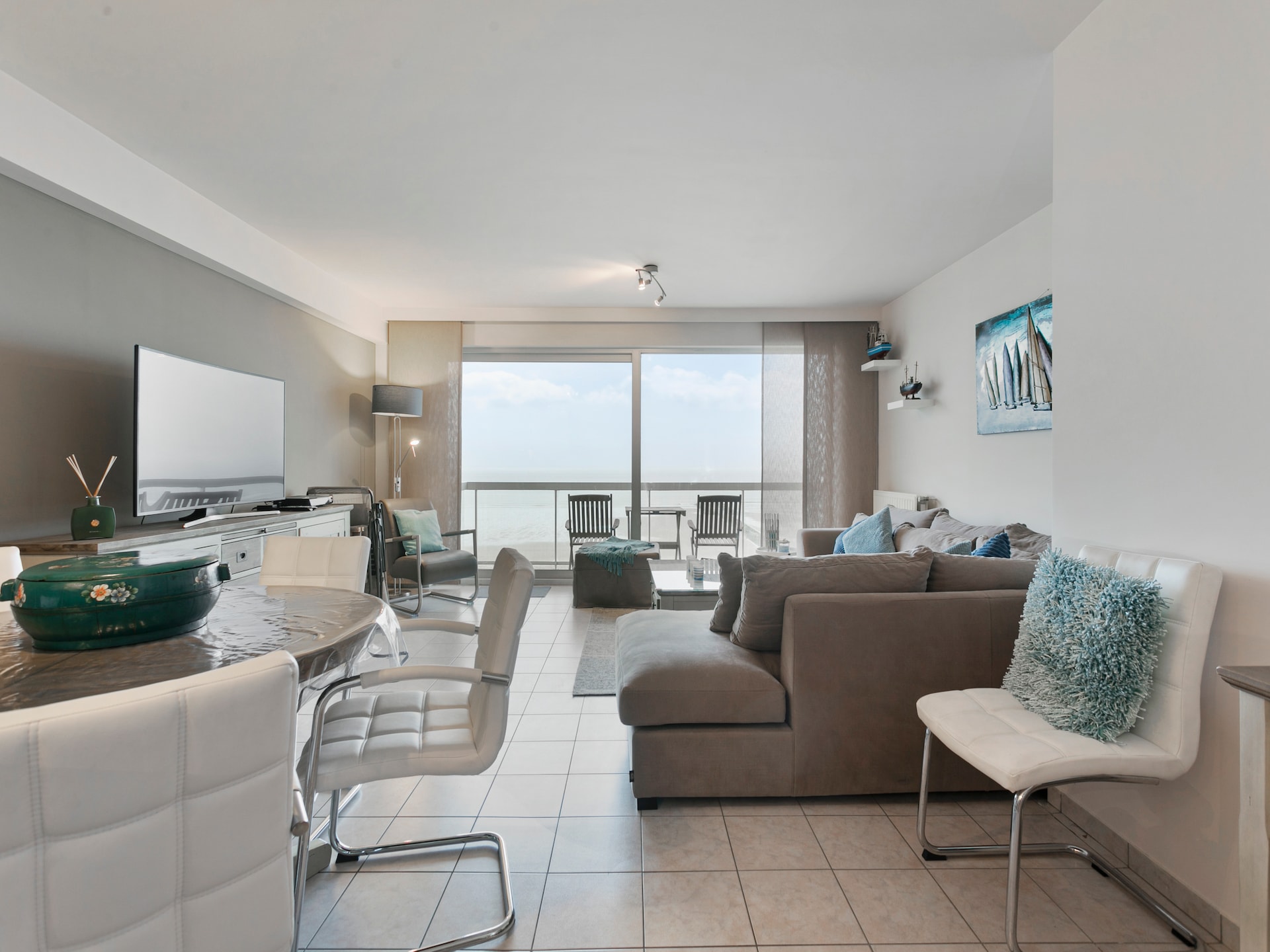 Luchtig 5-persoonsappartement met terras in Blankenberge - foto 7