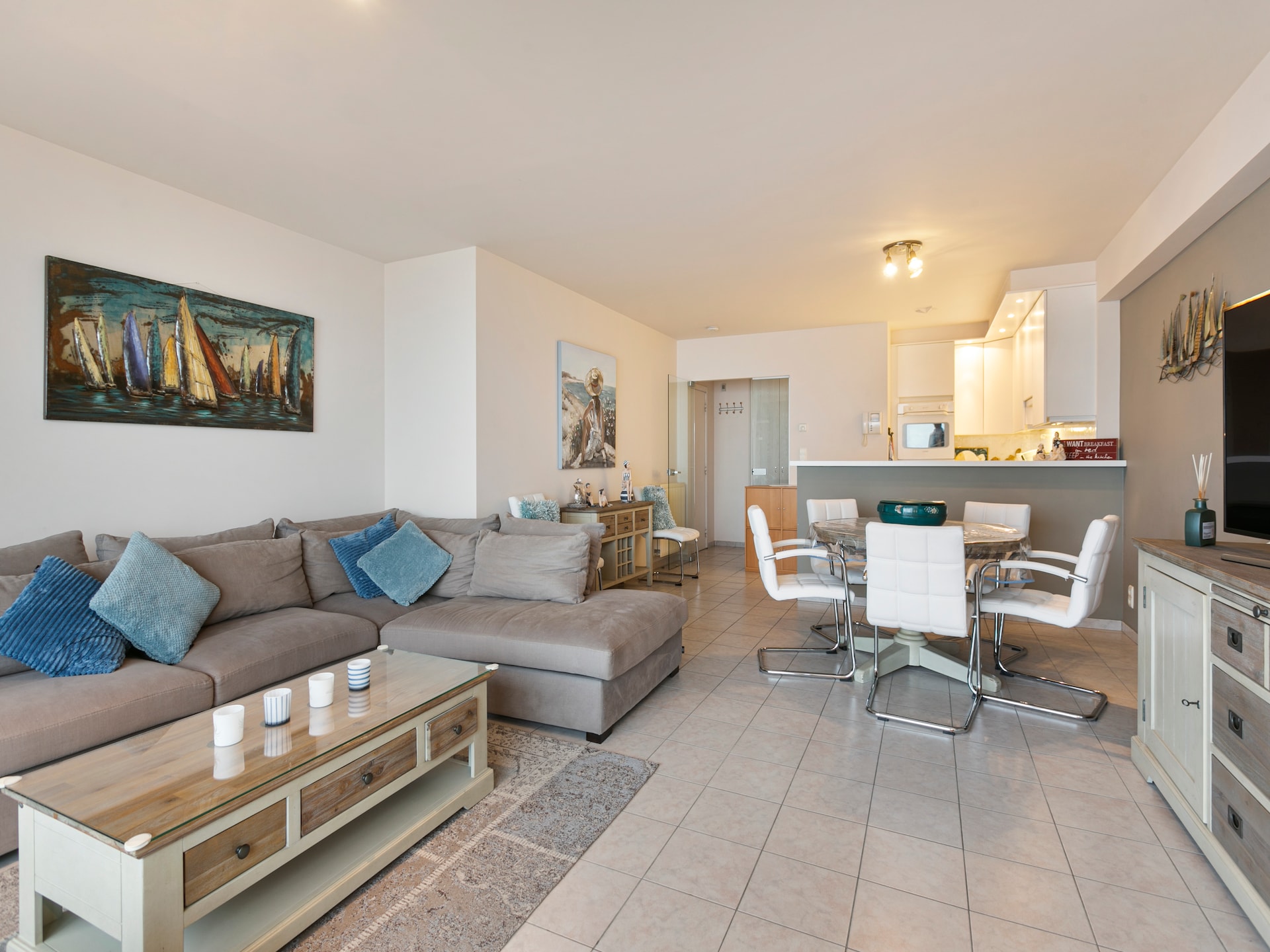 Luchtig 5-persoonsappartement met terras in Blankenberge - foto 10