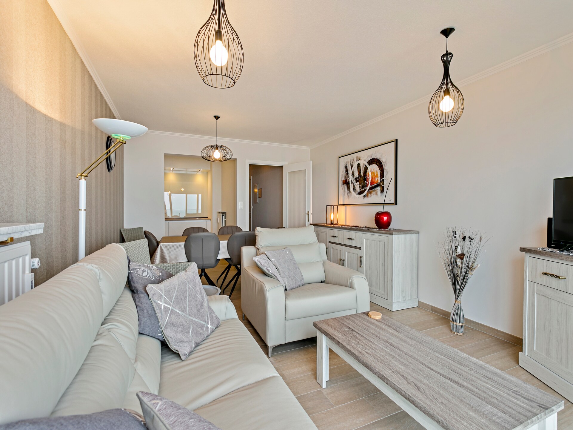 Gerenoveerd zee-appartement met panoramisch uitzicht in Blankenberge - foto 1