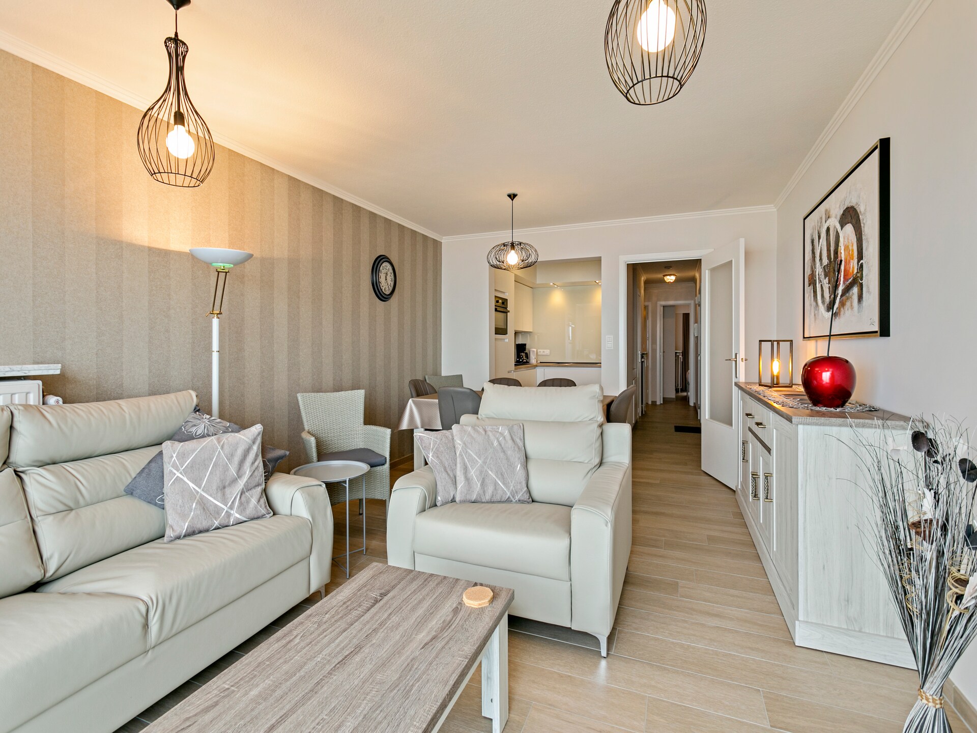 Gerenoveerd zee-appartement met panoramisch uitzicht in Blankenberge - foto 8