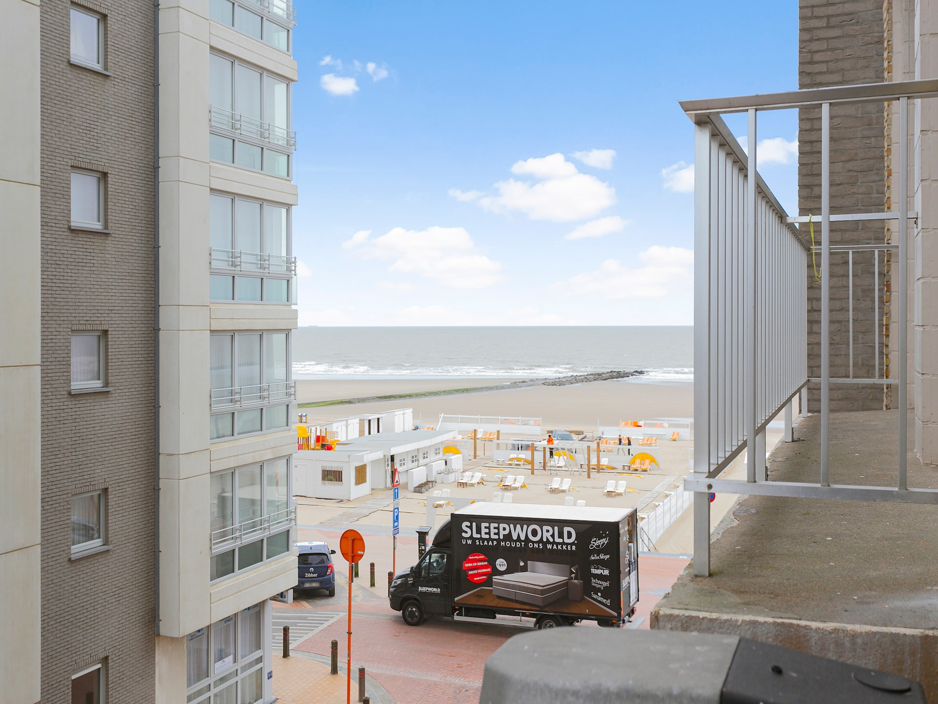 Licht appartement in Blankenberge met uitzicht op zee en haven - foto 16