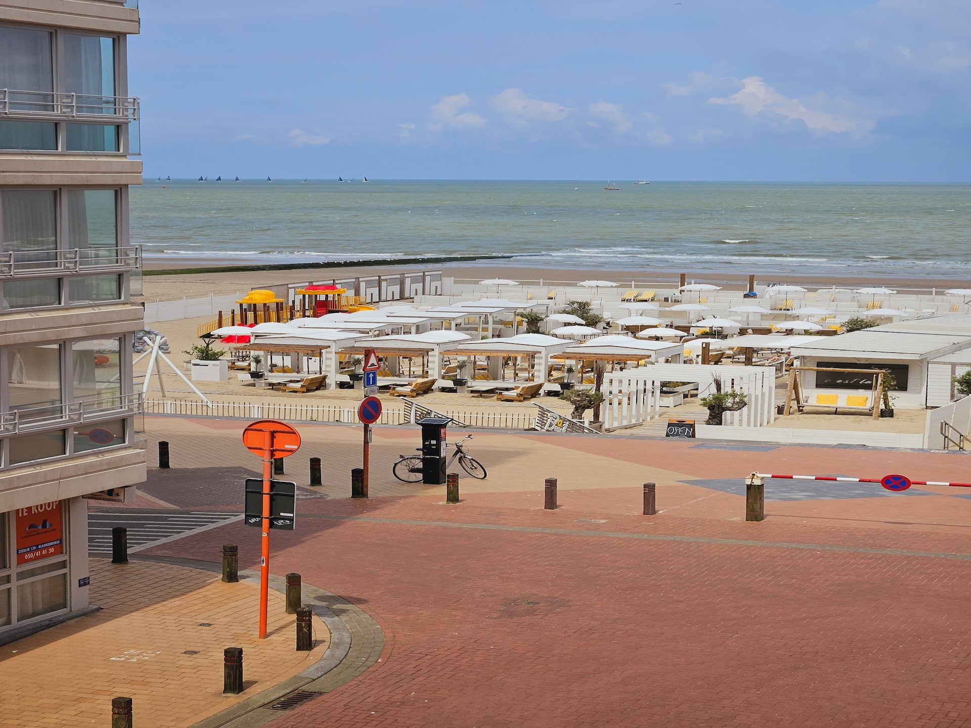 Licht appartement in Blankenberge met uitzicht op zee en haven - foto 19