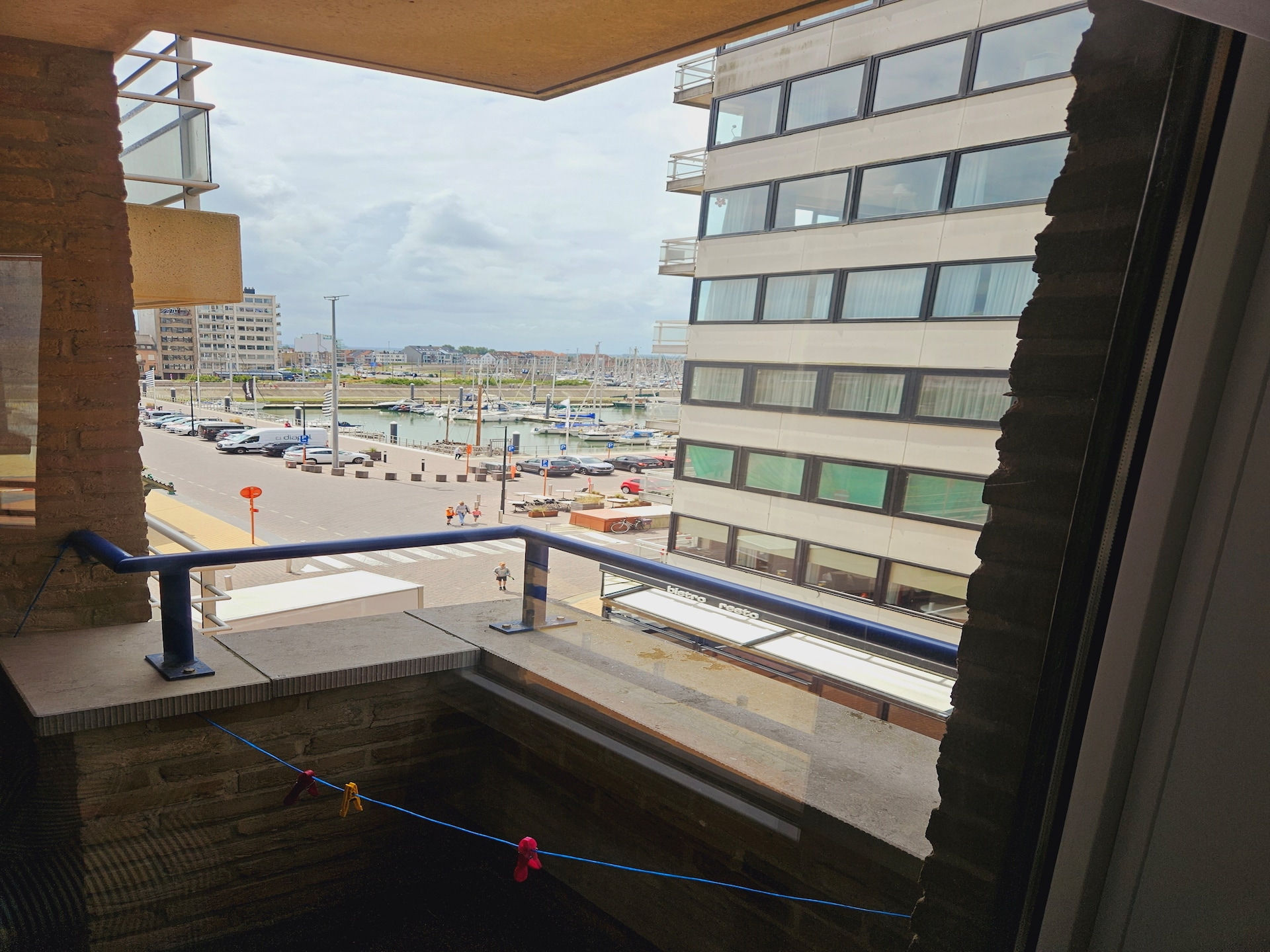 Licht appartement in Blankenberge met uitzicht op zee en haven - foto 15