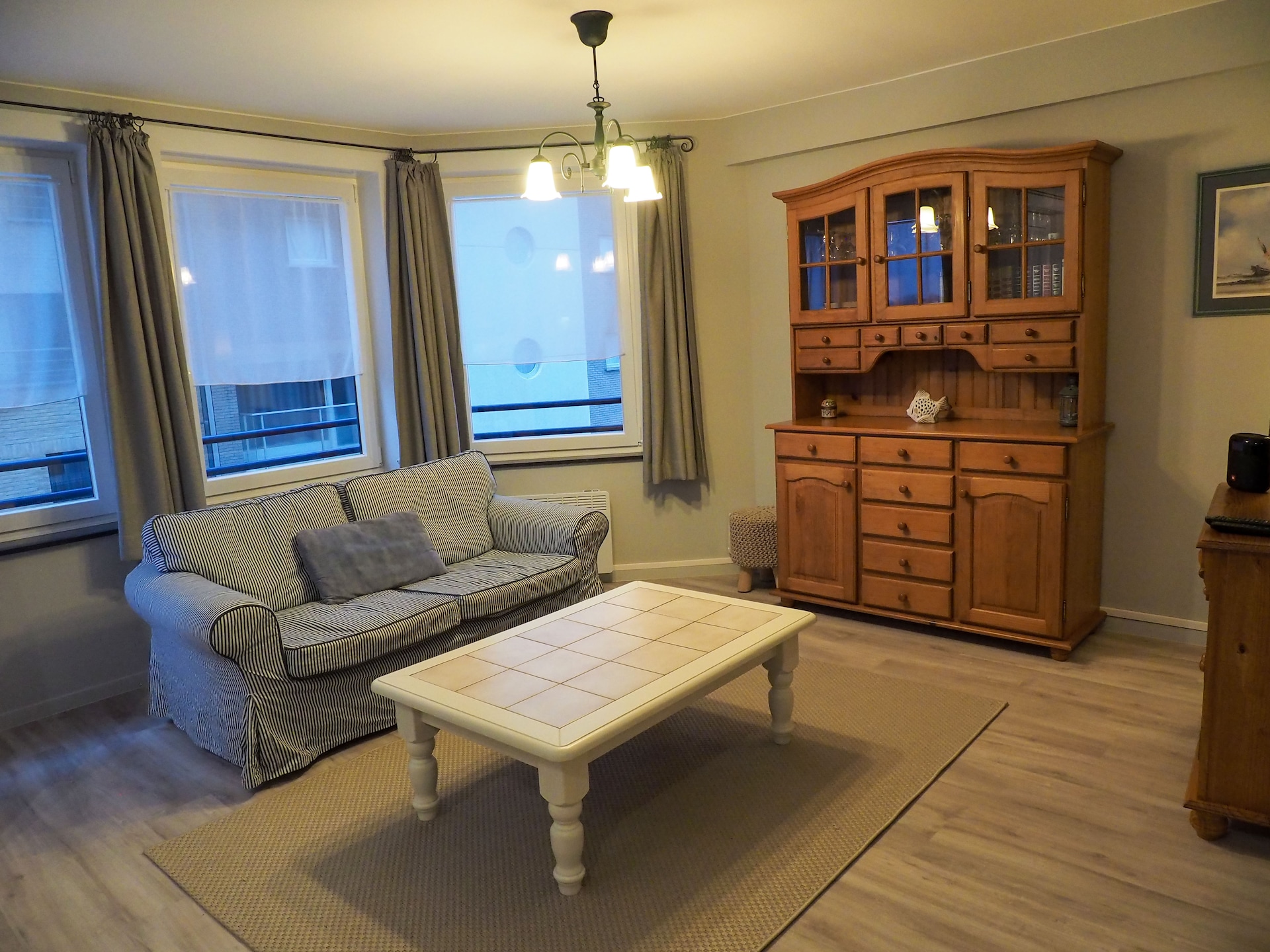 Licht appartement in Blankenberge met uitzicht op zee en haven - foto 1