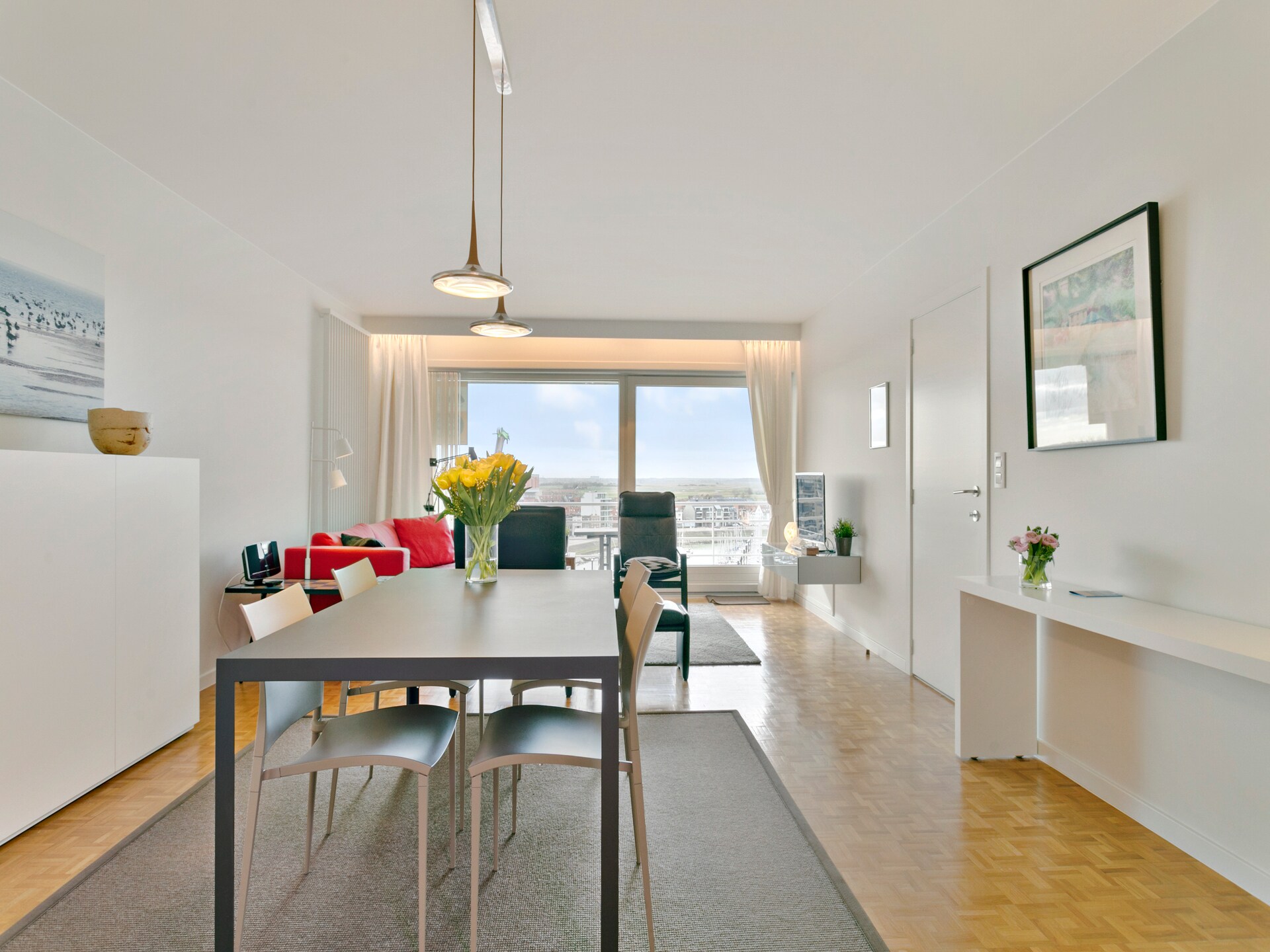 Ruim appartement met zonnig terras en uitzicht op de jachthaven van Blankenberge - foto 8