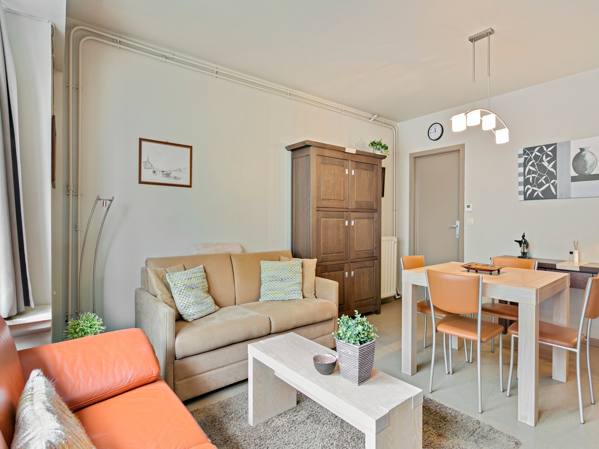 Knus appartement aan zee in Blankenberge met uitzicht op de jachthaven - foto 1