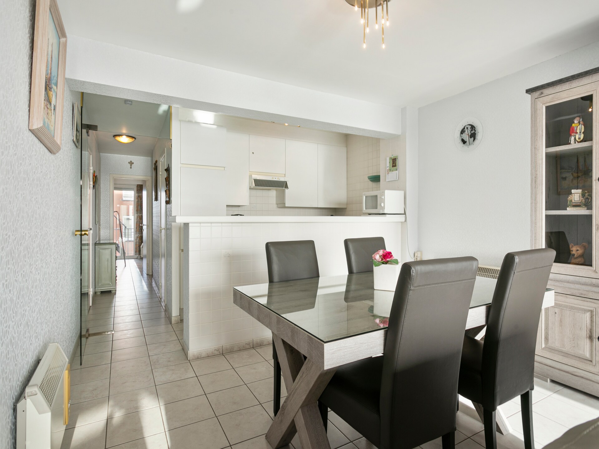 Licht appartement in Blankenberge met zicht op jachthaven en polders - foto 3