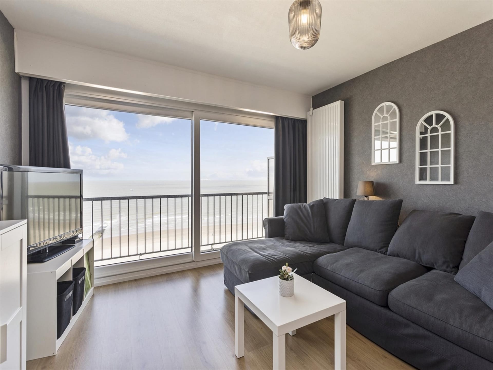 Modern industrieel appartement met zeezicht in Blankenberge - foto 8