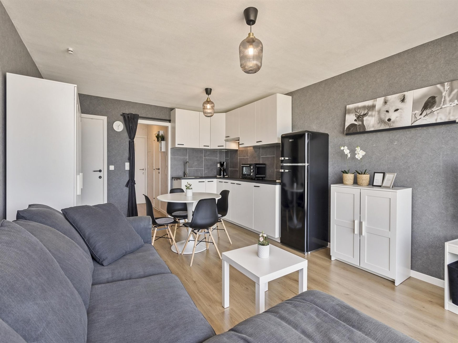 Modern industrieel appartement met zeezicht in Blankenberge - foto 9
