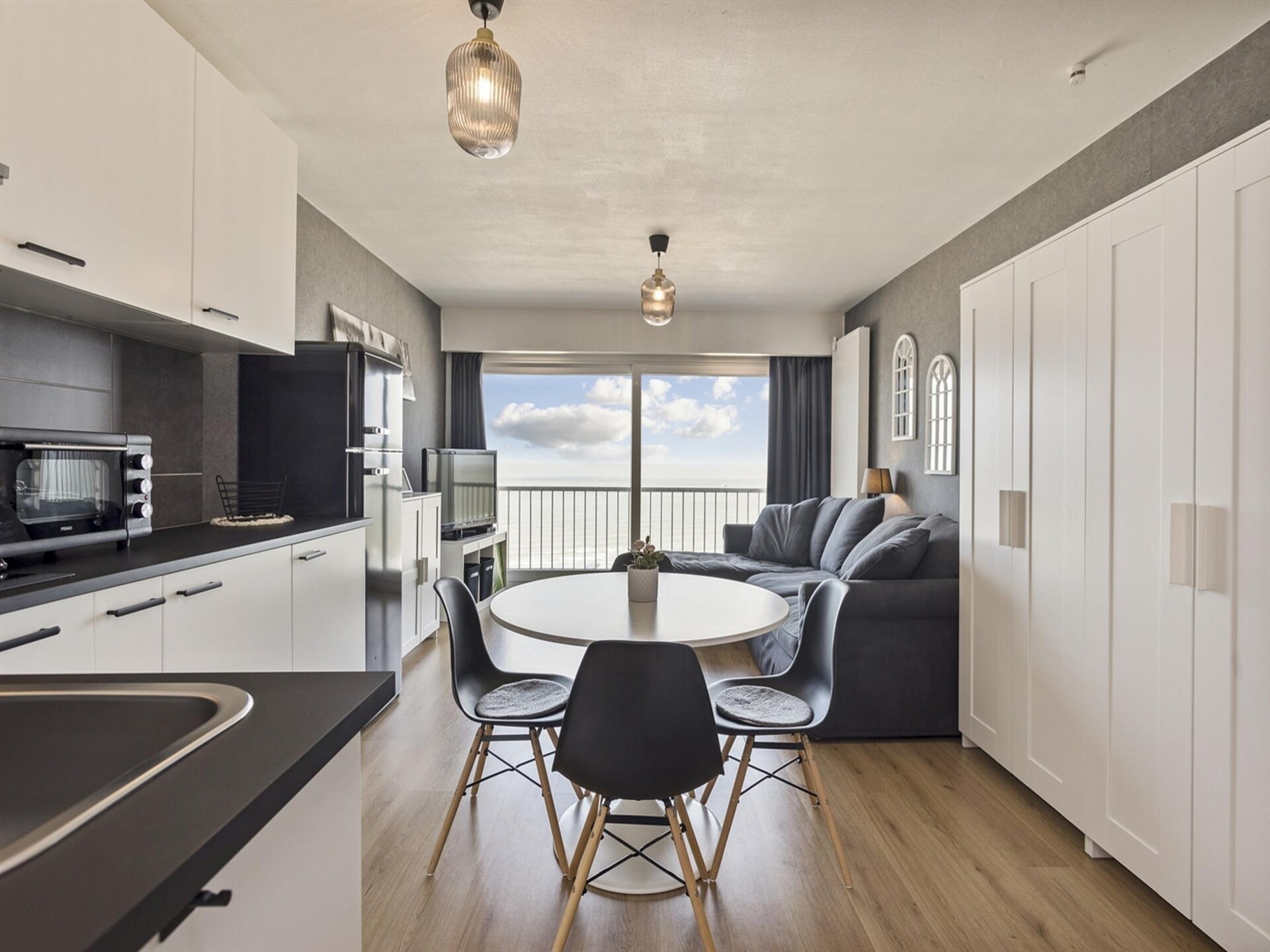 Modern industrieel appartement met zeezicht in Blankenberge - foto 11