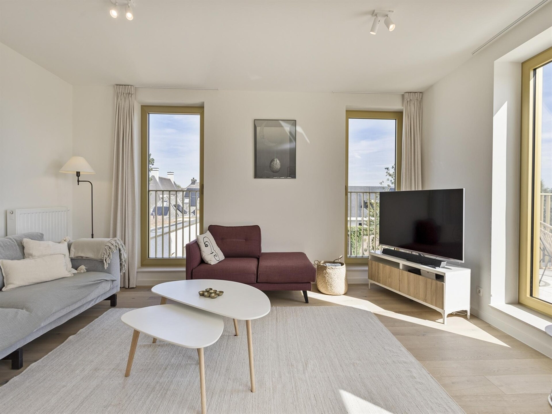 Licht appartement met twee terrassen vlakbij zee en centrum Blankenberge - foto 7
