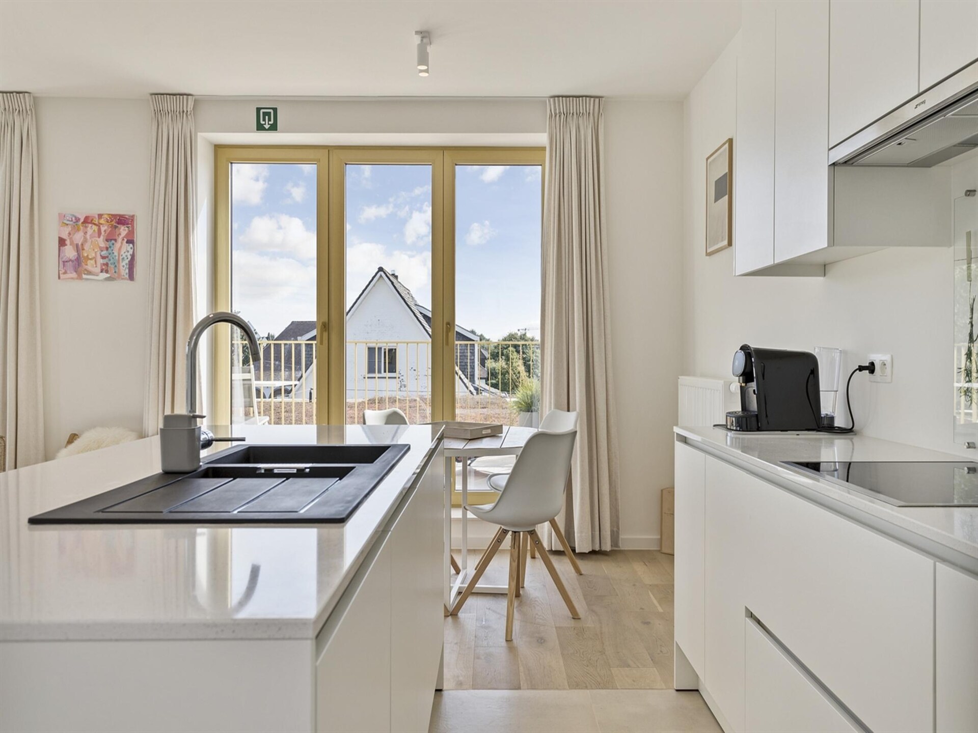 Licht appartement met twee terrassen vlakbij zee en centrum Blankenberge - foto 14