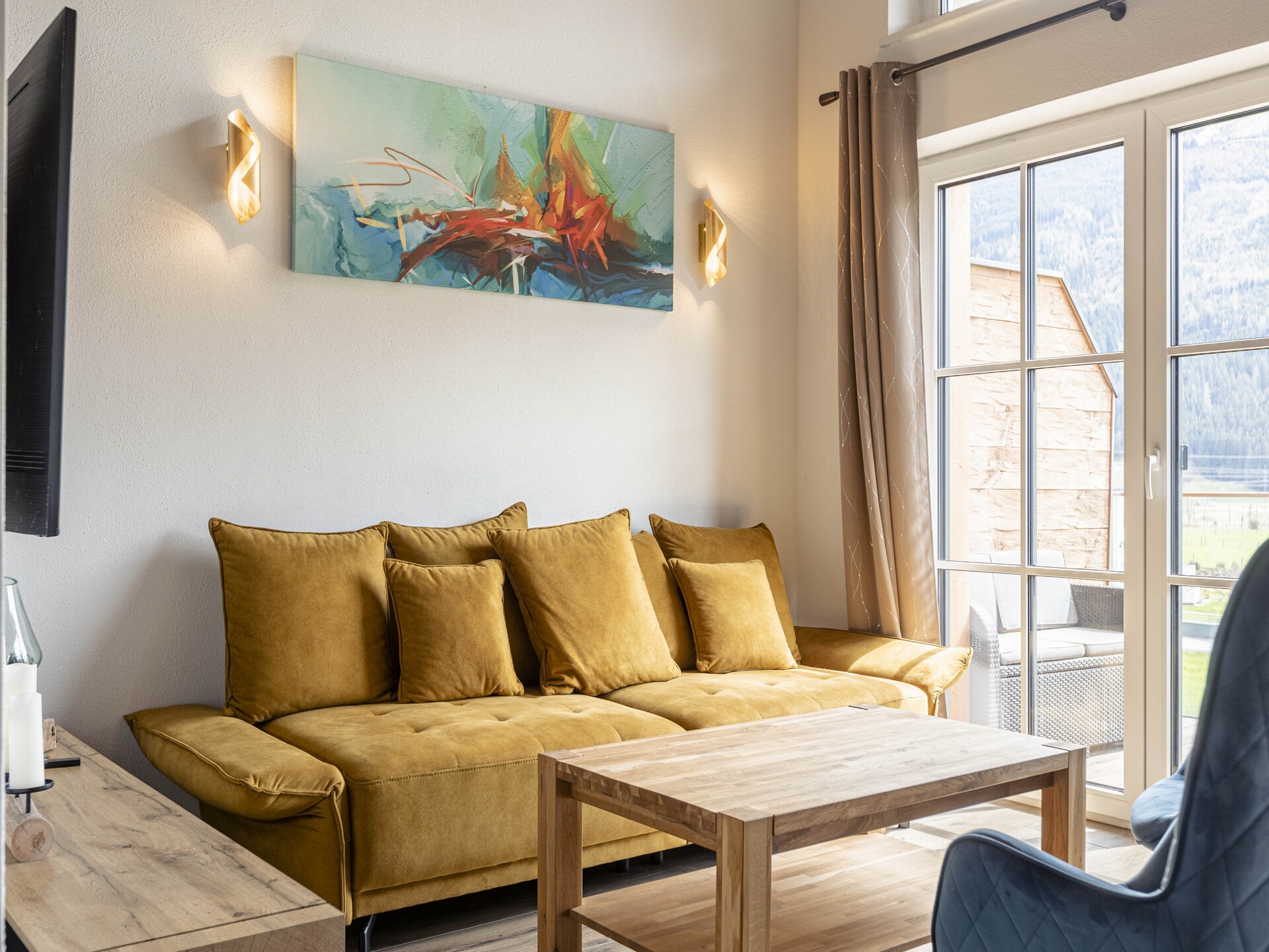Ruim chalet met privé-sauna, tuin en uitzicht op bergen en meer bij Uttendorf - foto 1