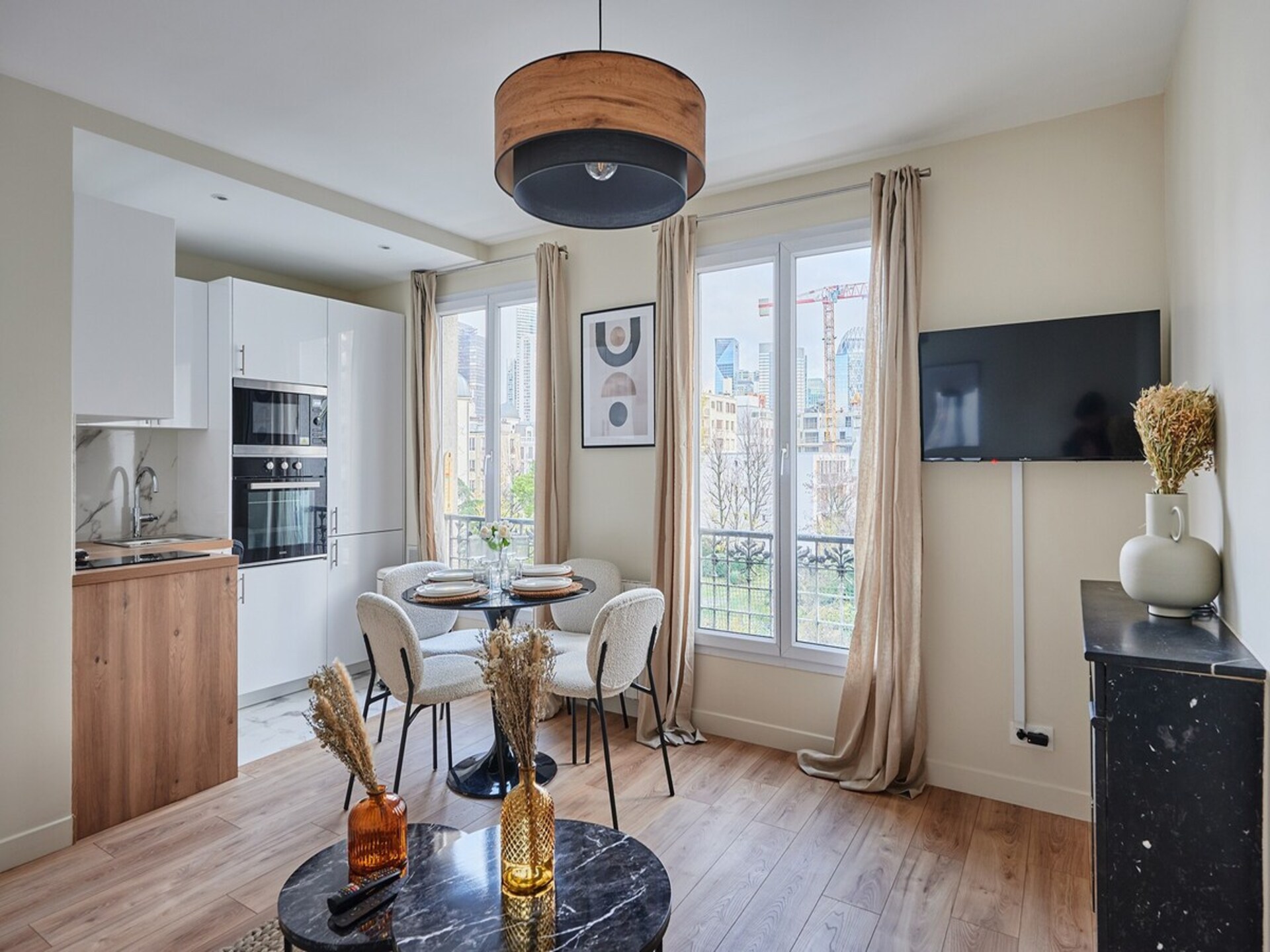 Modern appartement in Puteaux met uitzicht op La Défense, nabij Arena - foto 7