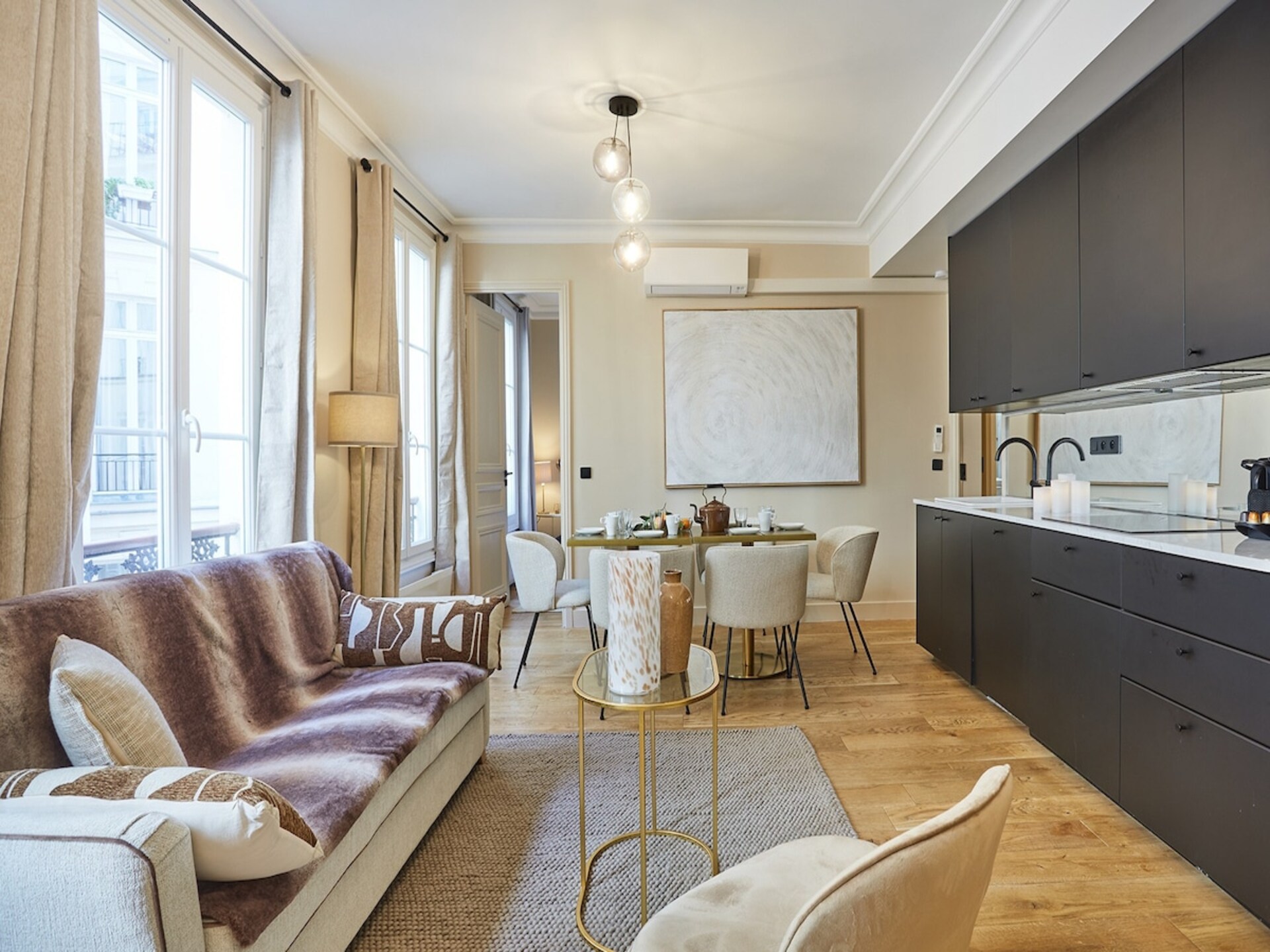 Elegant appartement met airco bij Opéra Garnier – 4 personen - foto 2