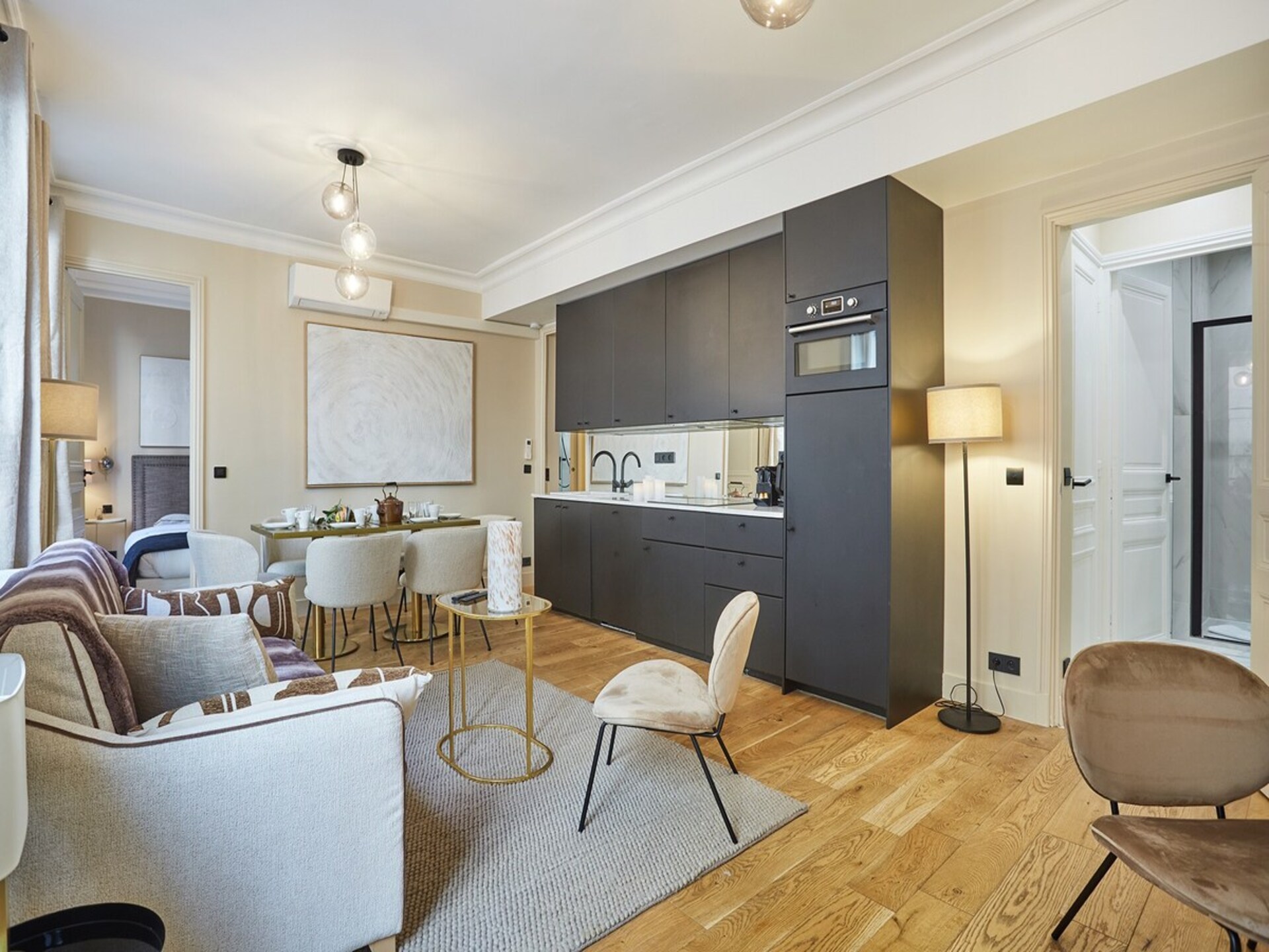 Elegant appartement met airco bij Opéra Garnier – 4 personen - foto 11