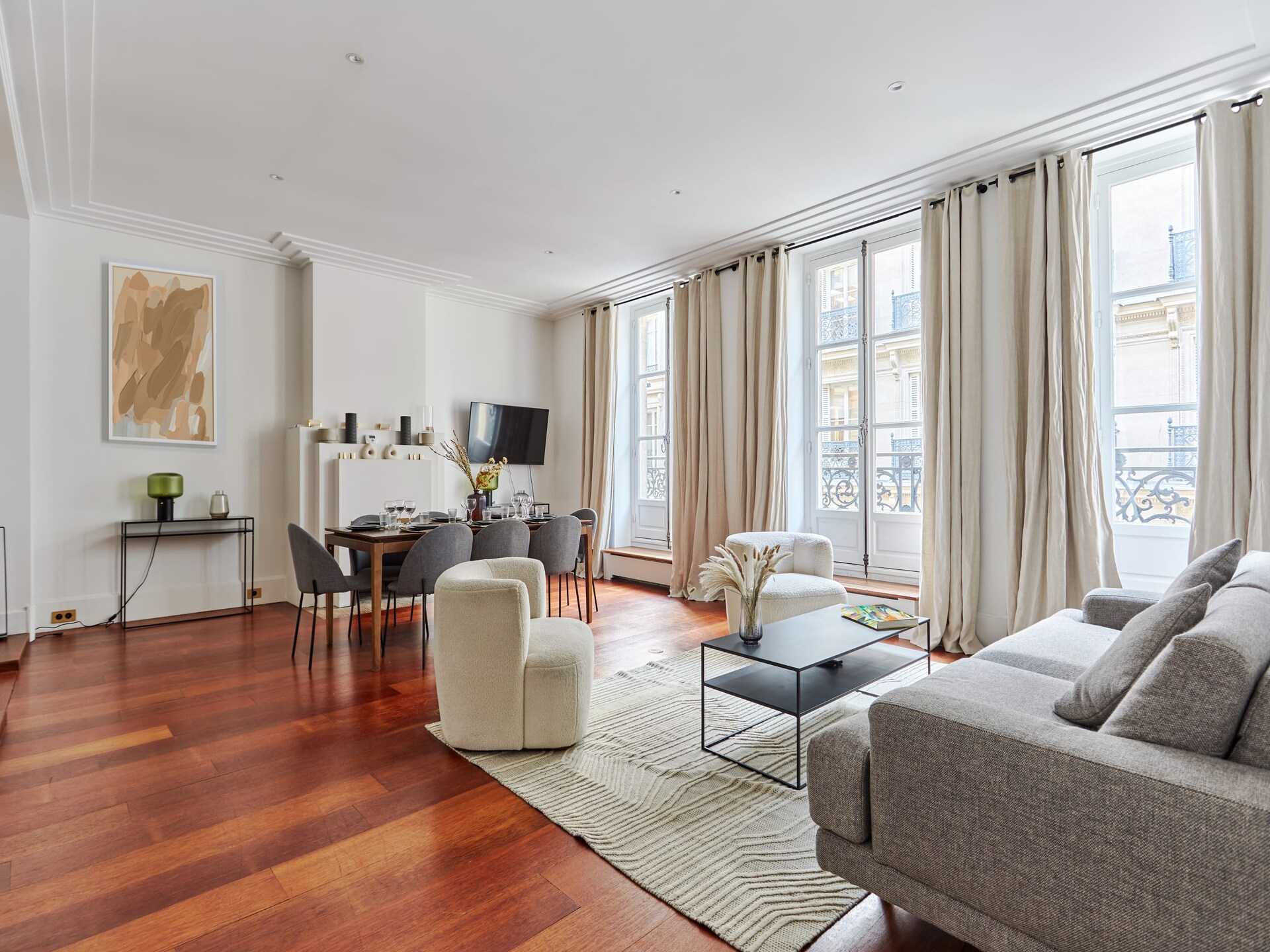 Luxe 3-slaapkamer appartement in Haussmann-pand bij Palais Royal - foto 7