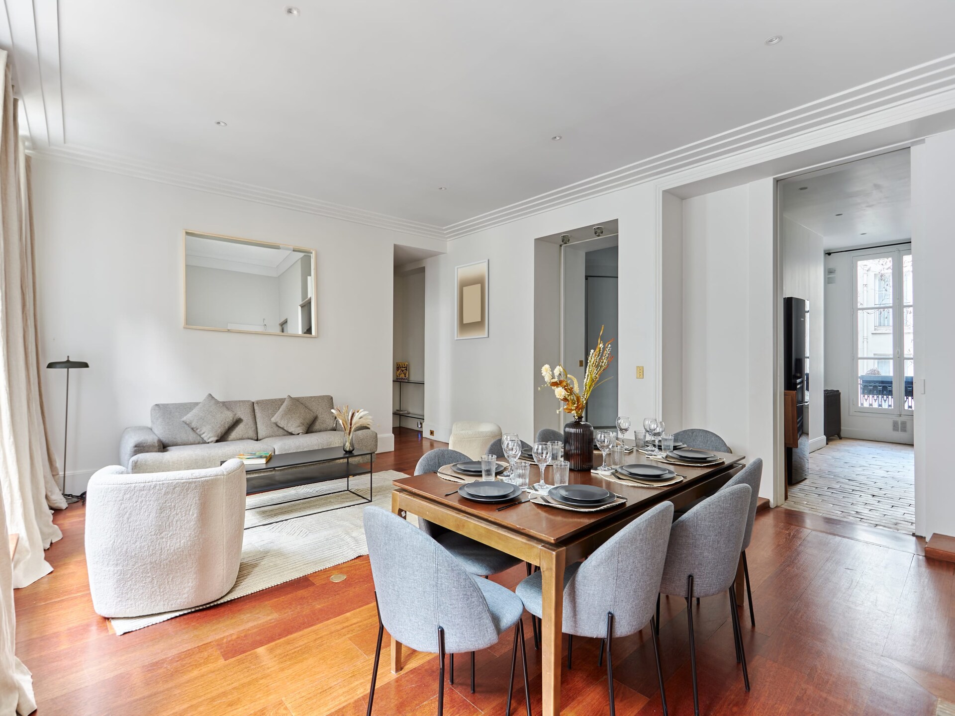 Luxe 3-slaapkamer appartement in Haussmann-pand bij Palais Royal - foto 9