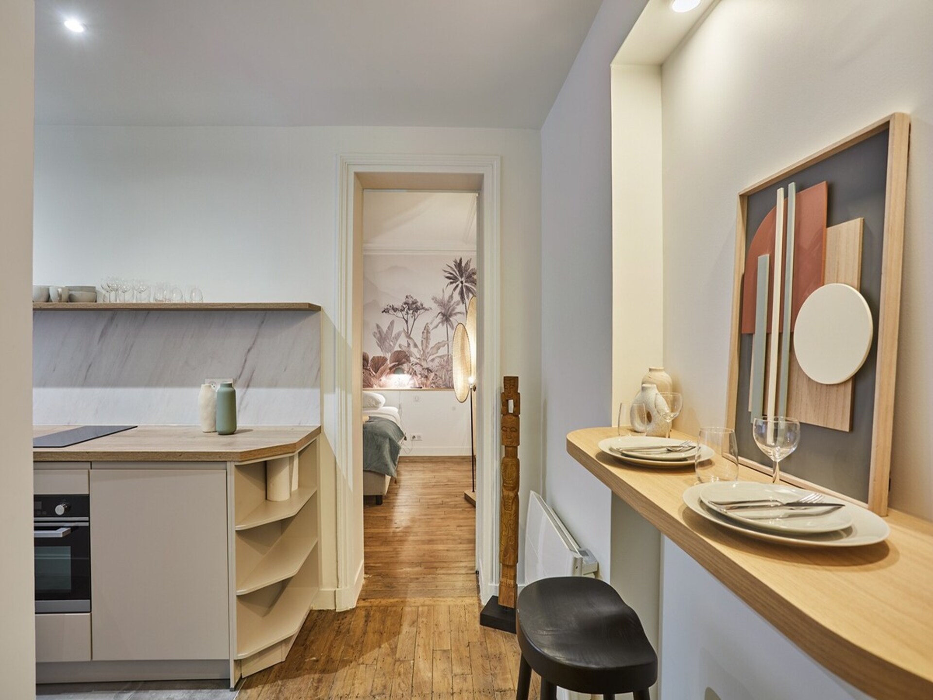 Compact en knus appartement nabij Trocadéro en Eiffeltoren - foto 4