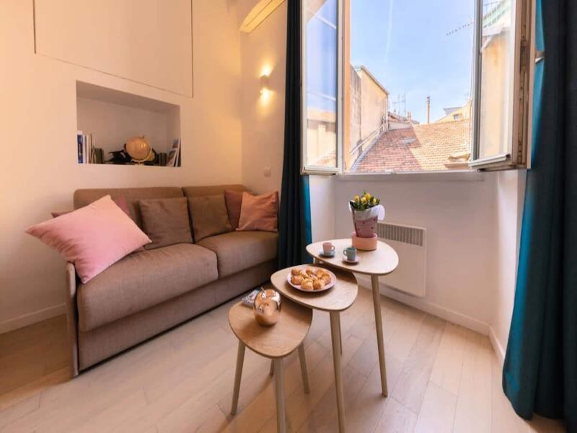 Charmant appartement in hartje Oud Nice met uitzicht op kathedraal - foto 28