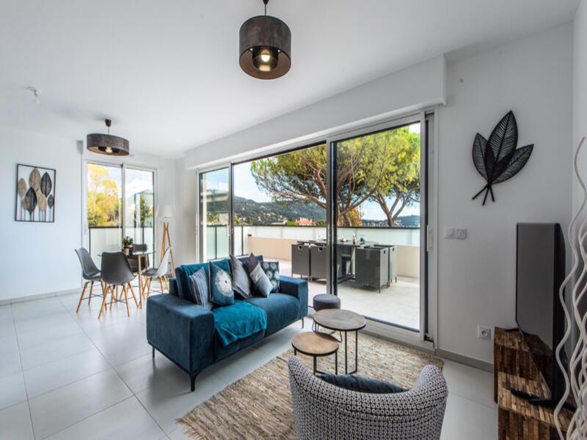 Modern appartement in Cimiez met zeezicht en privégarage, 10 min van strand - foto 5