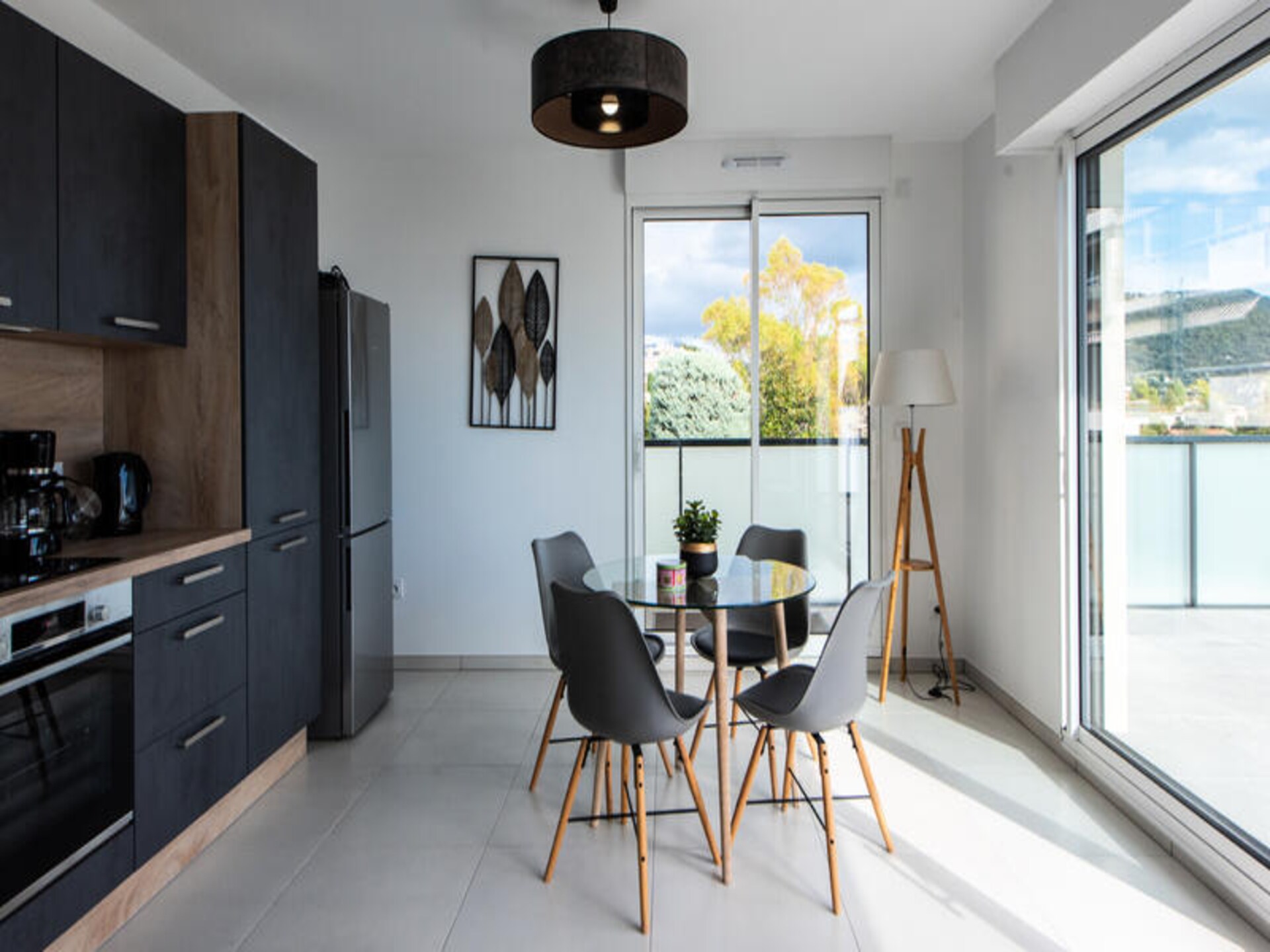 Modern appartement in Cimiez met zeezicht en privégarage, 10 min van strand - foto 7
