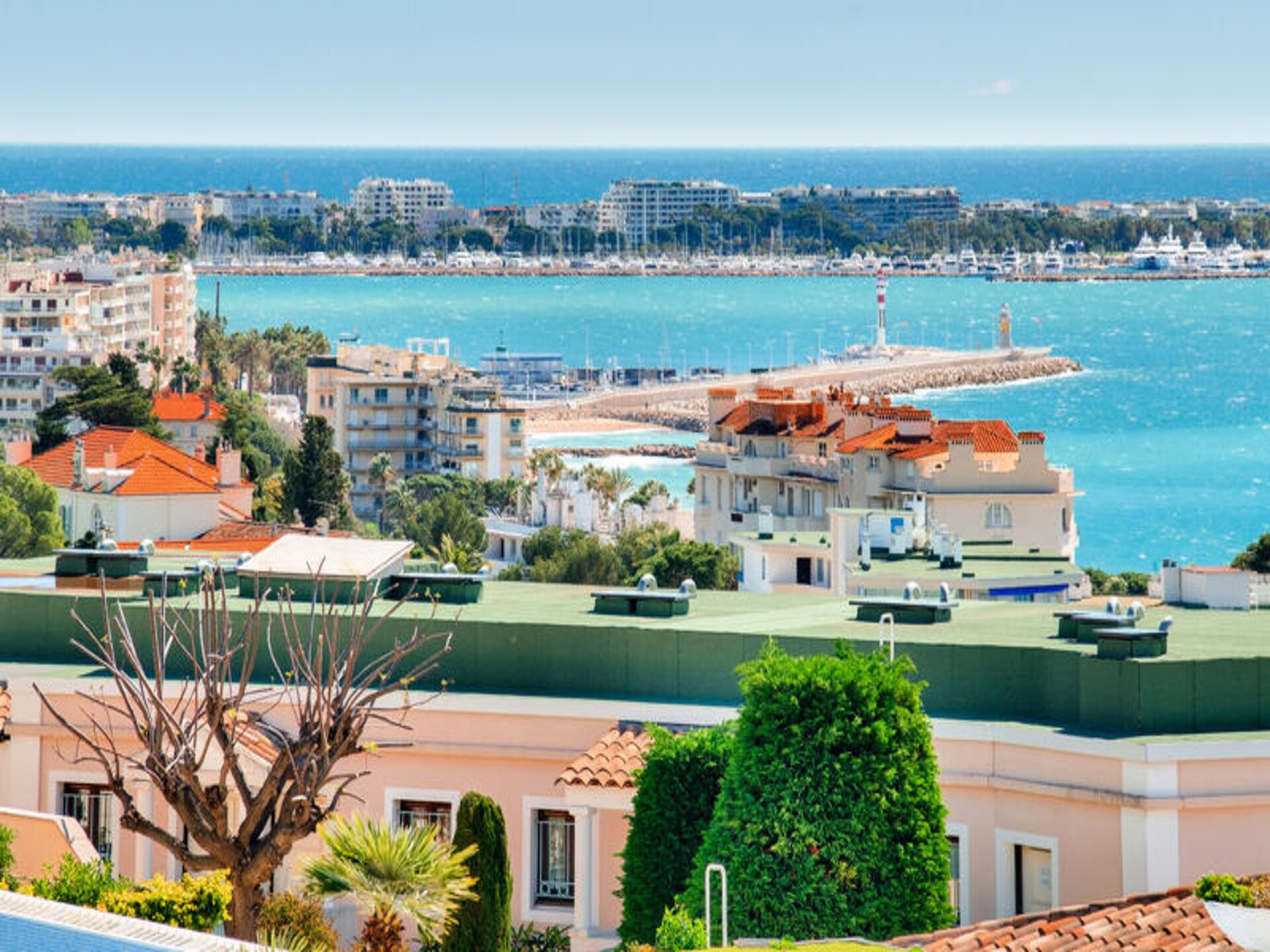 Panoramisch appartement met zeezicht in weelderig park nabij Cannes centrum - foto 25