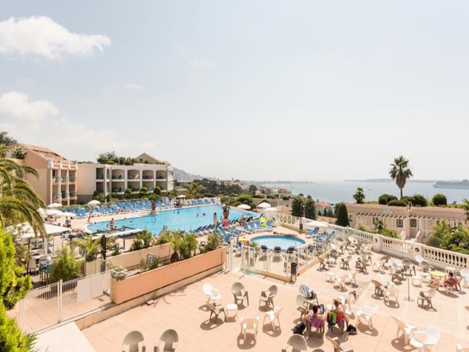 Rustiek appartement in Cannes met zwembad en zeezicht op 800m van strand - foto 8