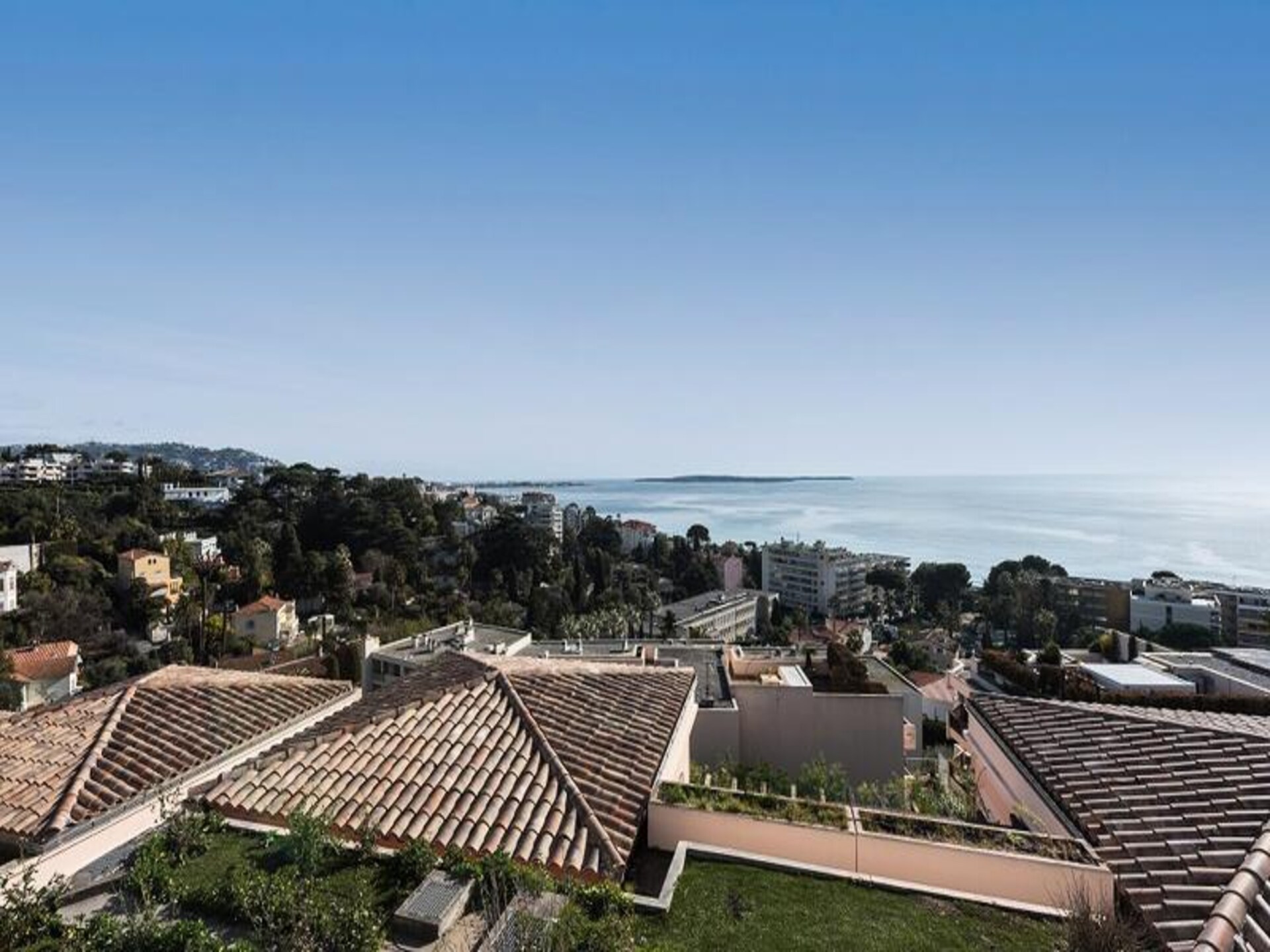 Groen appartement bij Cannes met zwembad en zeezicht op 800m van strand - foto 25